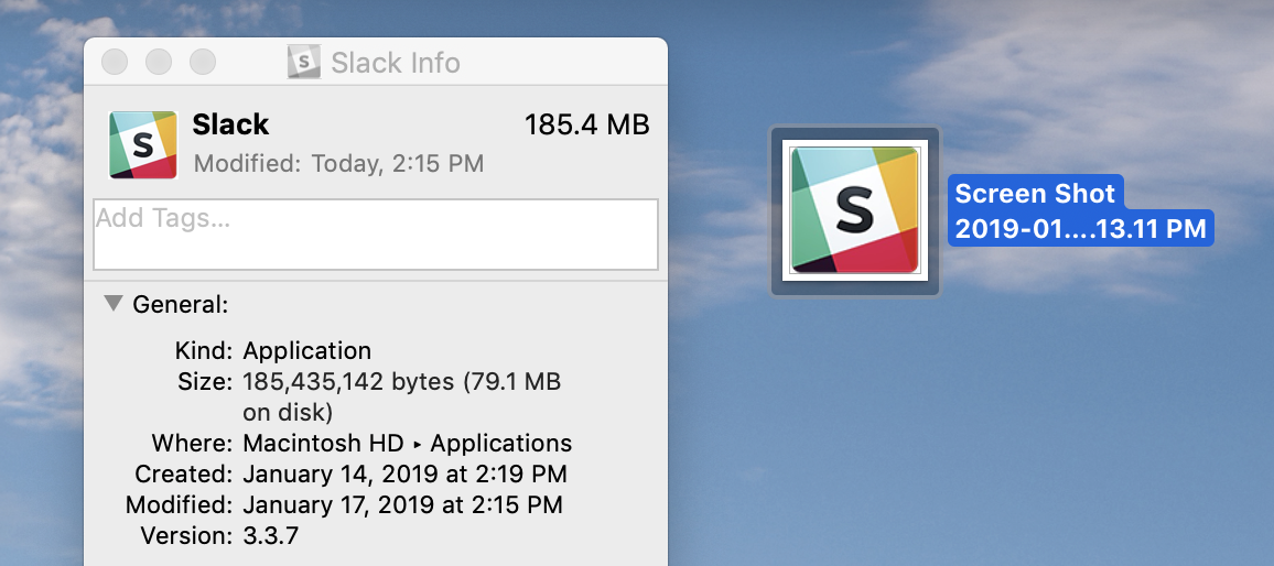 Slack mac desktop app software