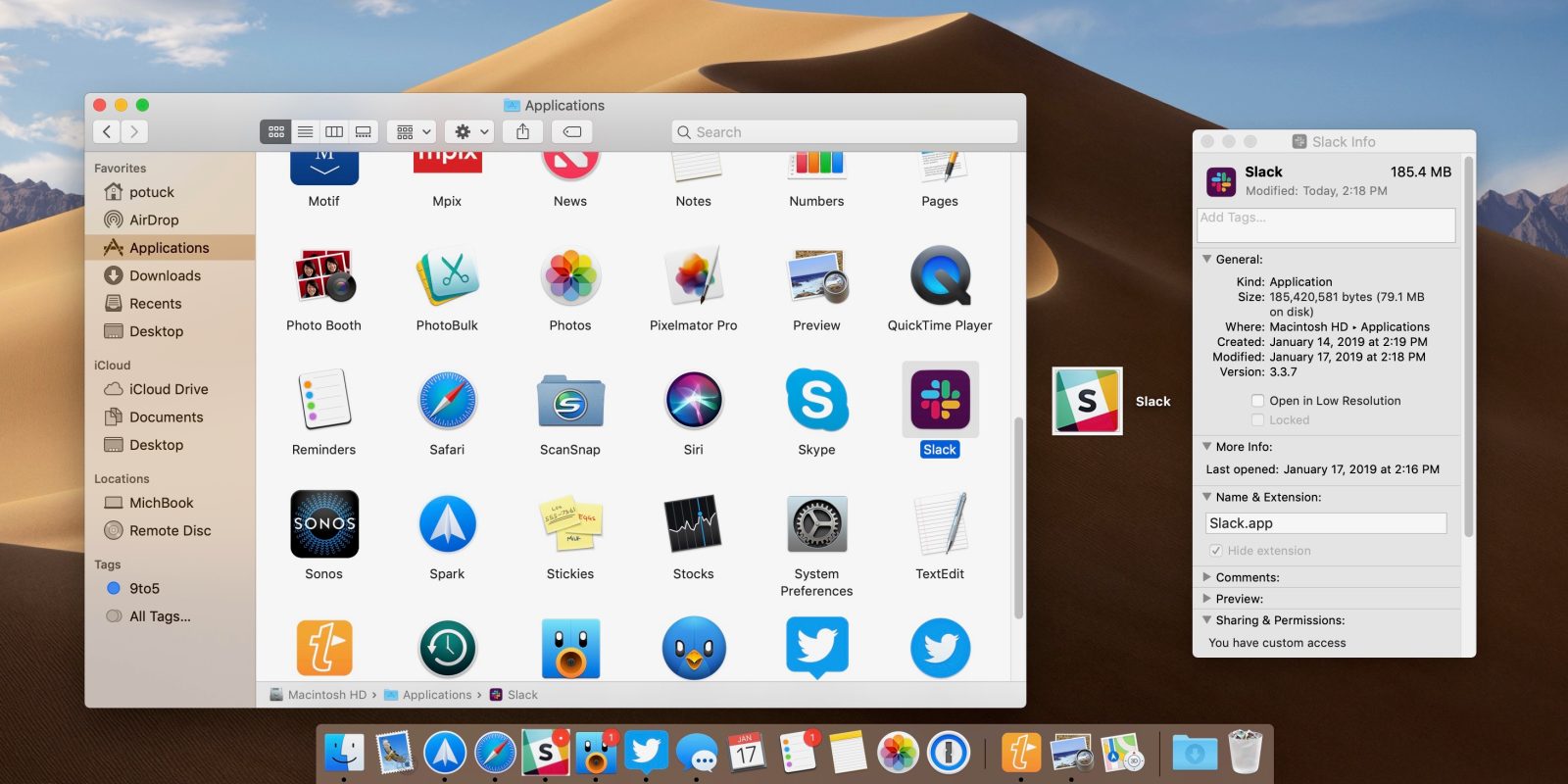 How to change app icons on mac