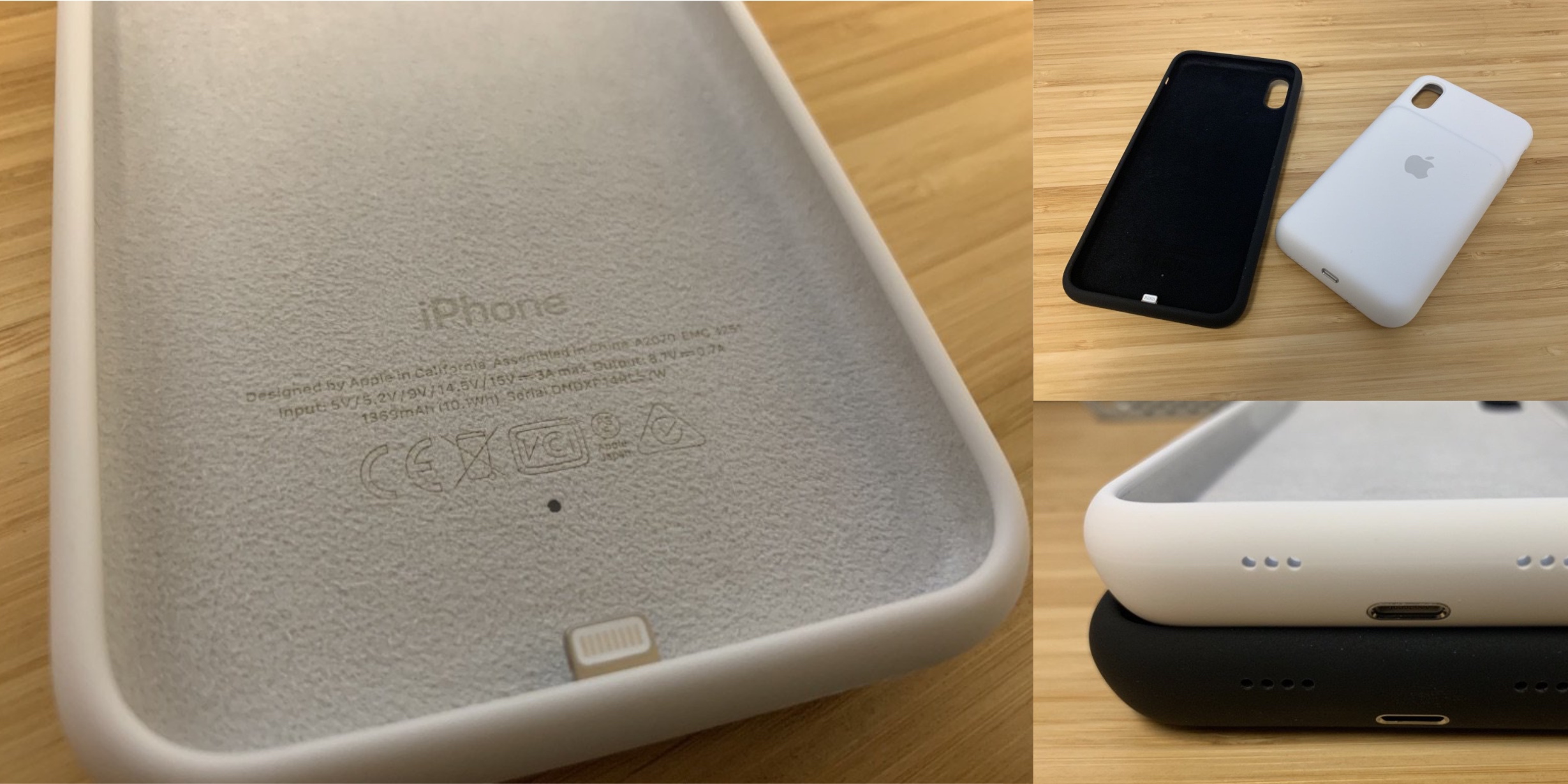 Prise en main des Smart Battery Case pour iPhone XS
