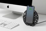 terrazzo iPhone case wireless charger