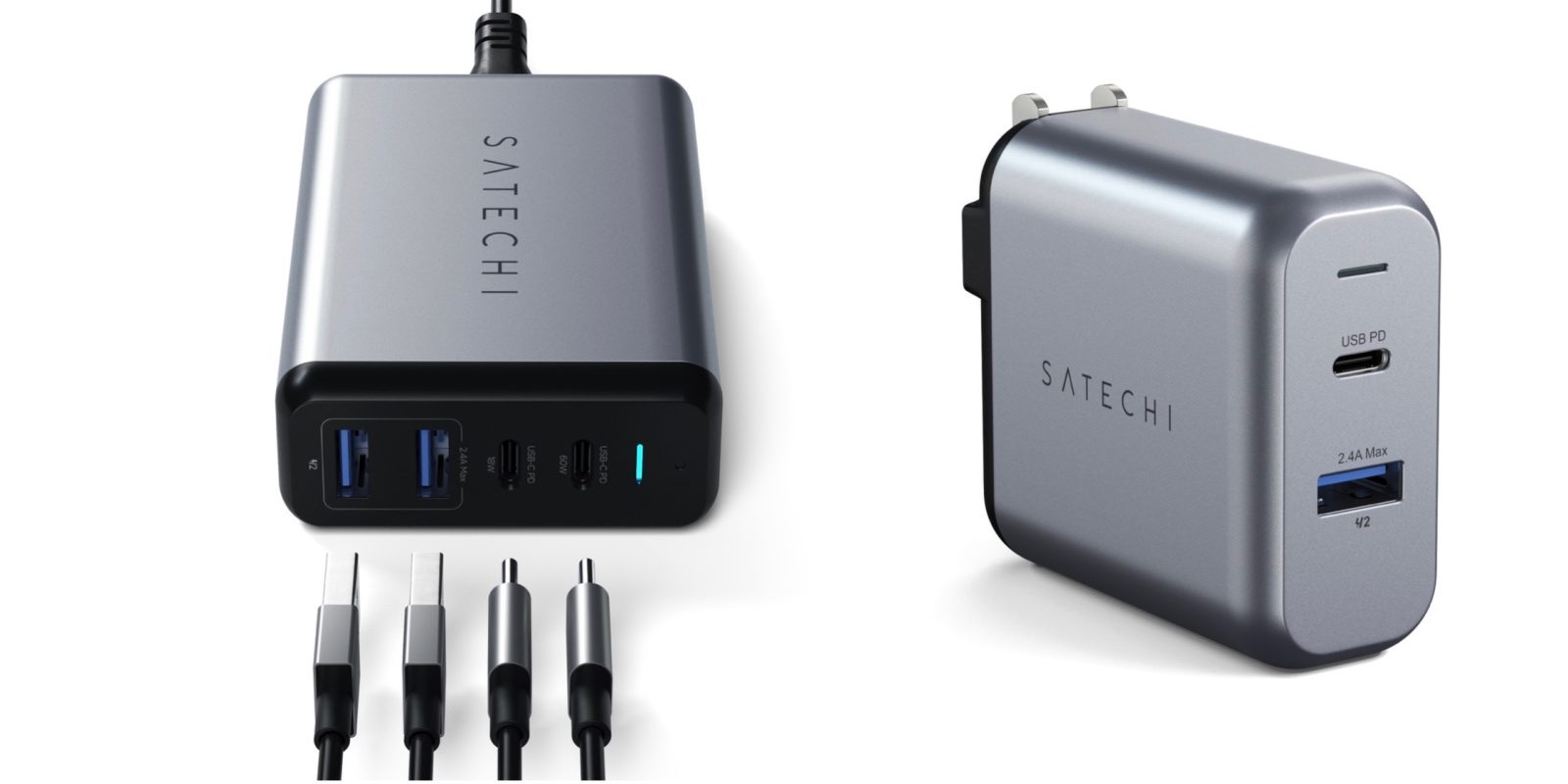 politik bestyrelse Svække Satechi launches 30W and 75W USB-C chargers, powers MacBook, iPad, and  iPhone simultaneously - 9to5Mac