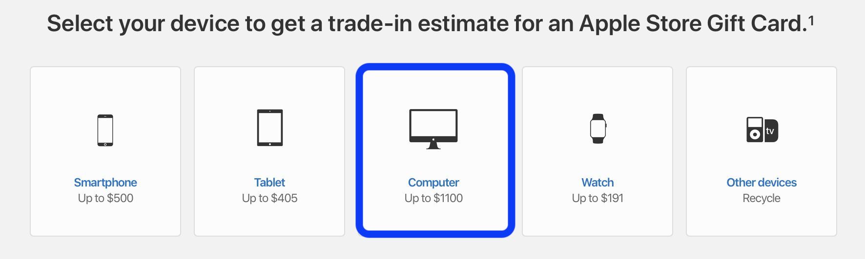 how much can i trade my mac in for