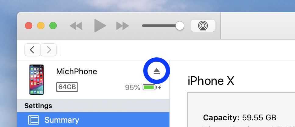 Copia seguridad iphone en mac