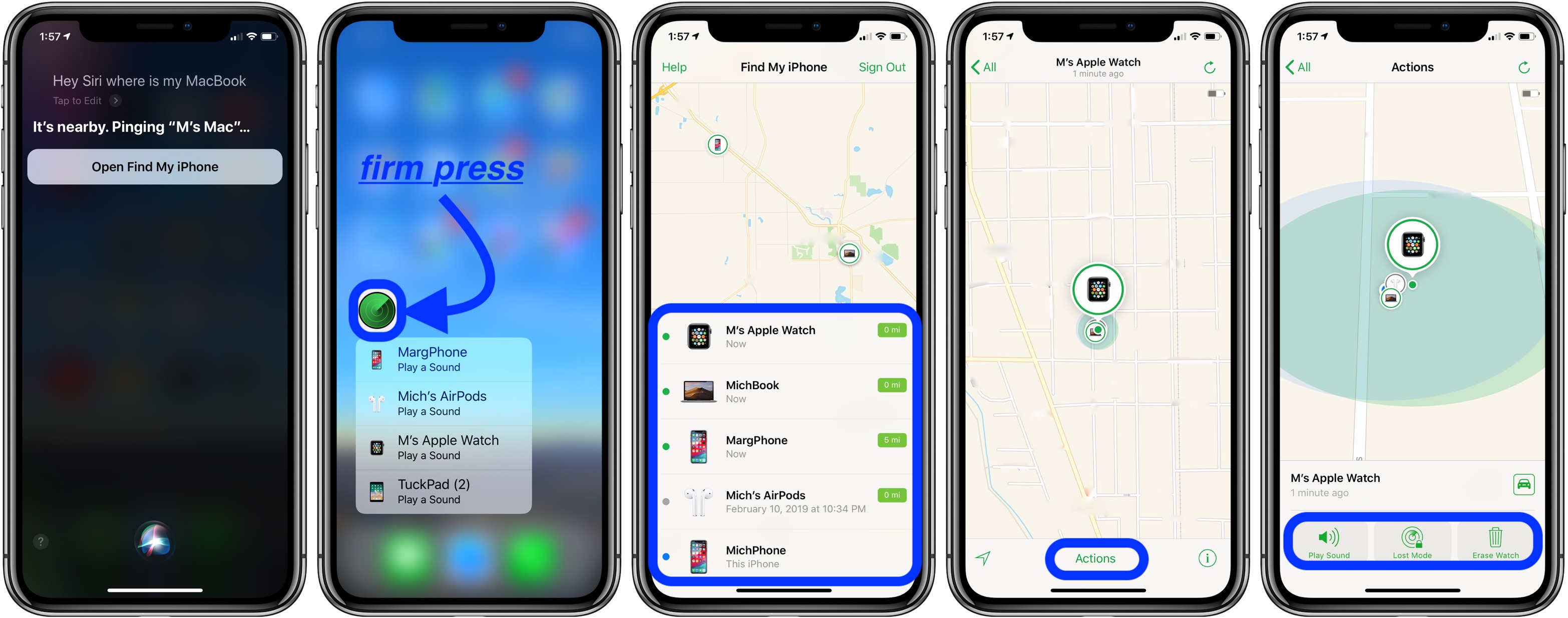 set up and use Find My iPhone walkthrough