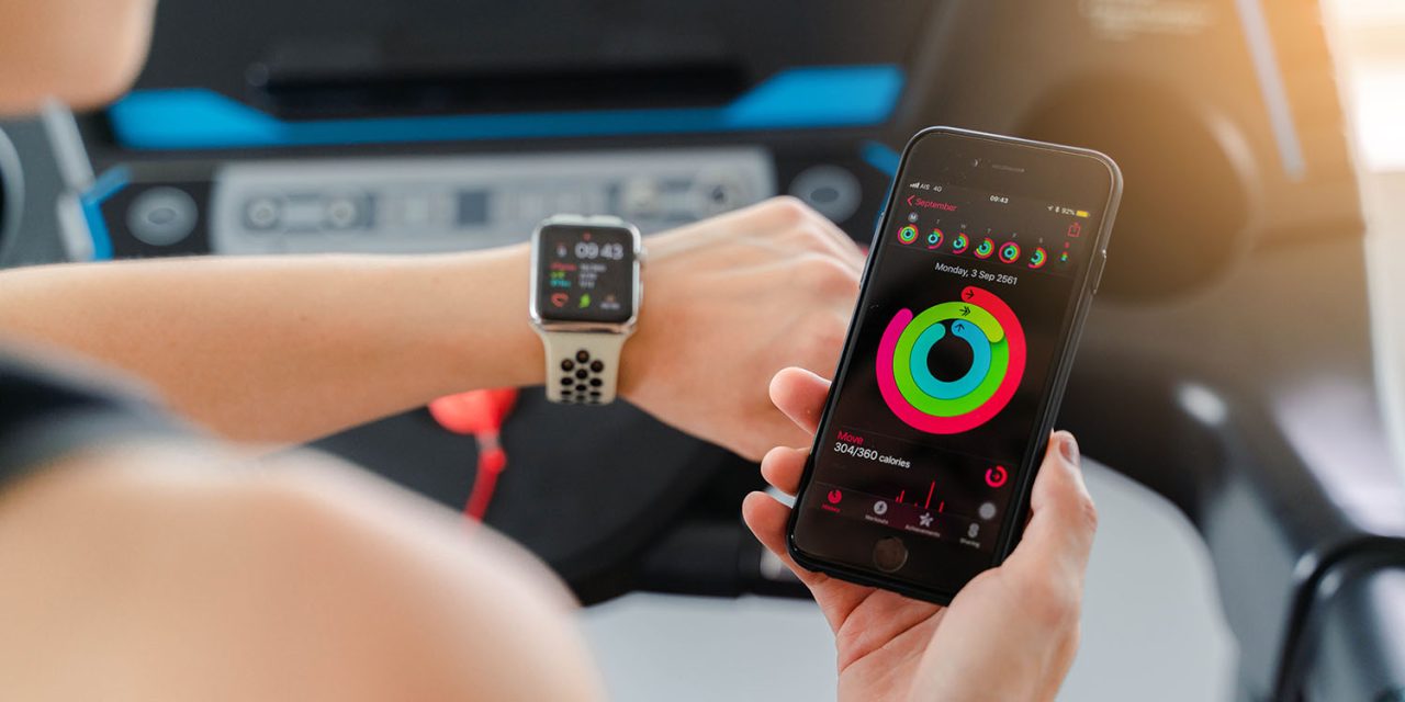 Using an Apple Watch to measure activity