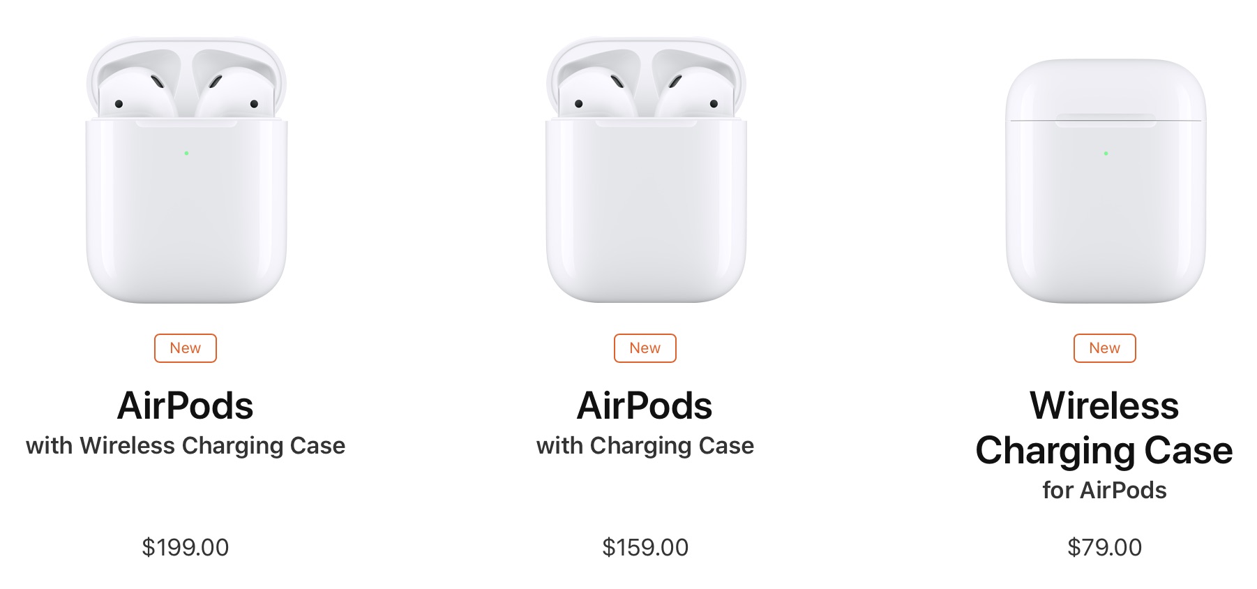 AirPods 2 with Wireless Charging Case