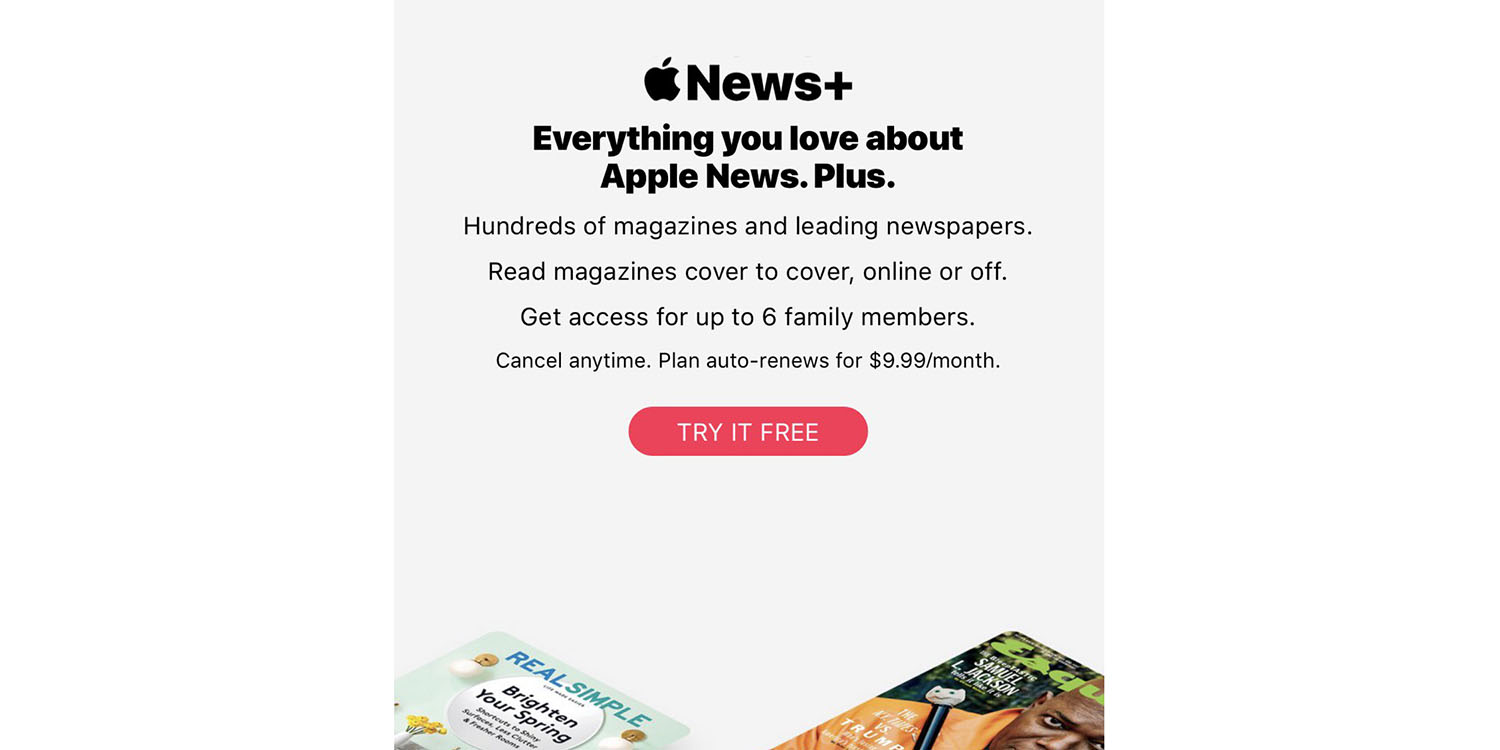 Apple News Sign Up Screen Said To Break Four App Store Rules