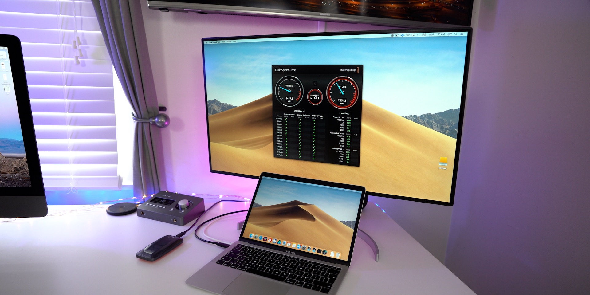 LG UltraFine 31.5" 4K Display with Thunderbolt 3 review a large