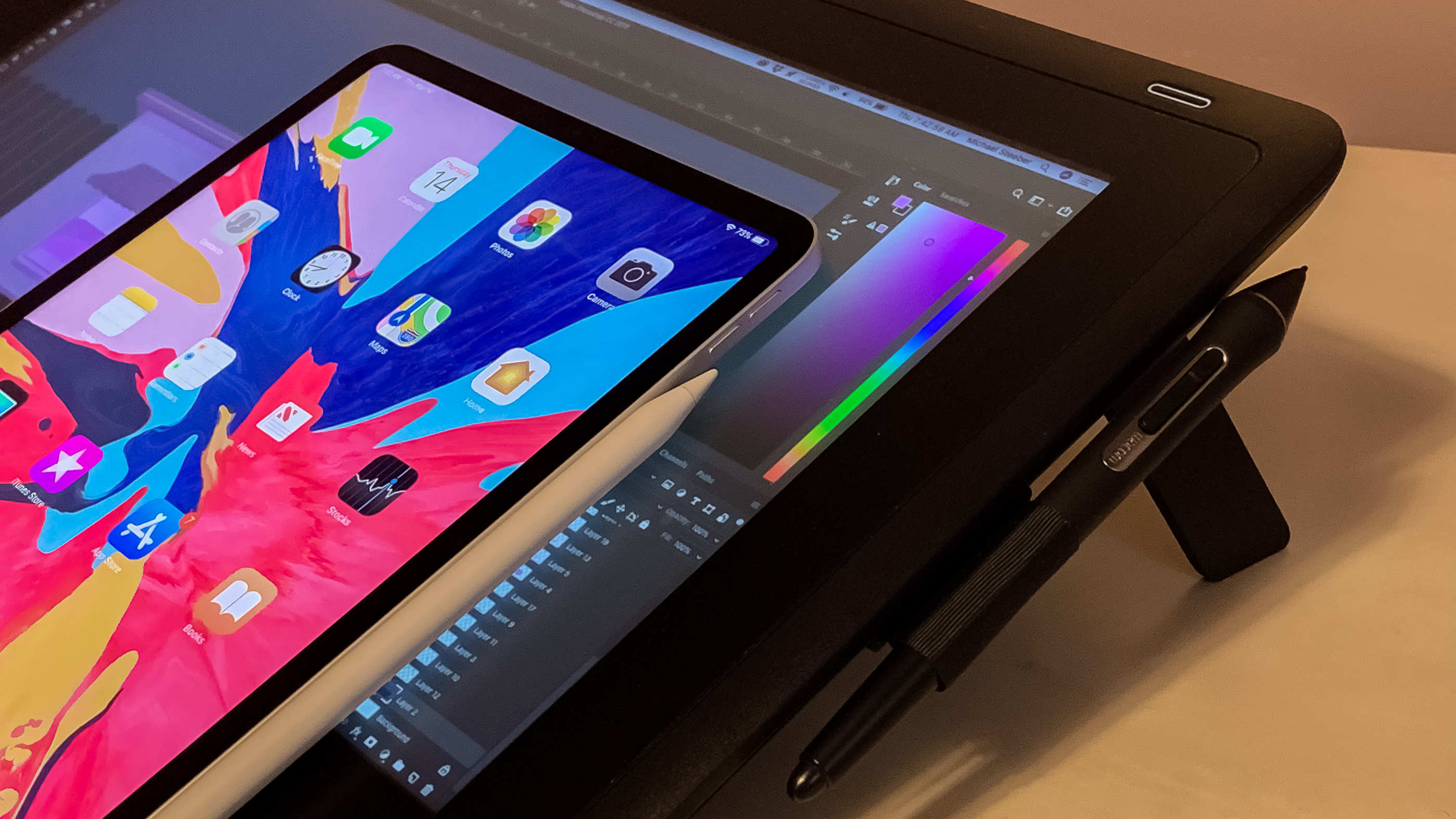 Hands-on: Wacom's Cintiq 16 tablet from the perspective of an iPad