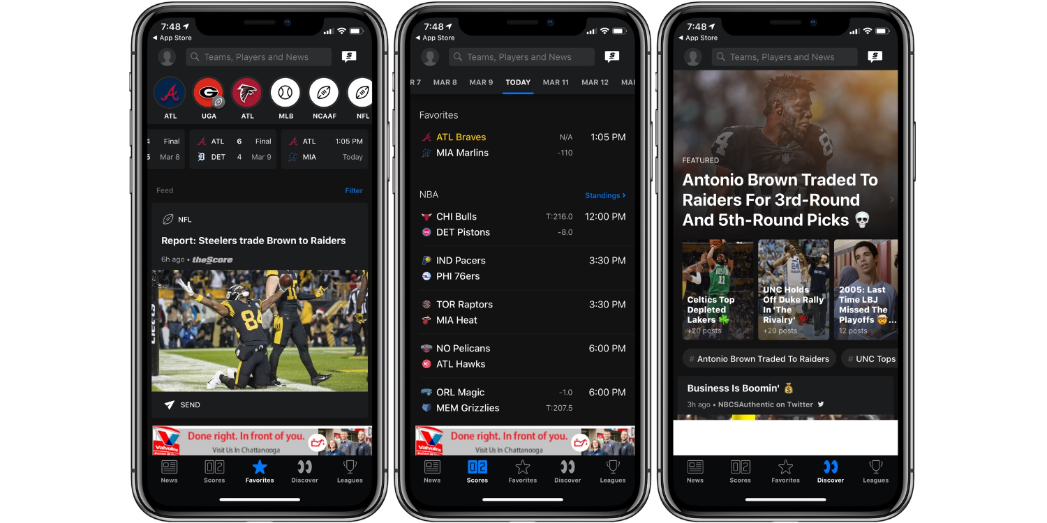 ESPN: Live Sports & Scores na App Store