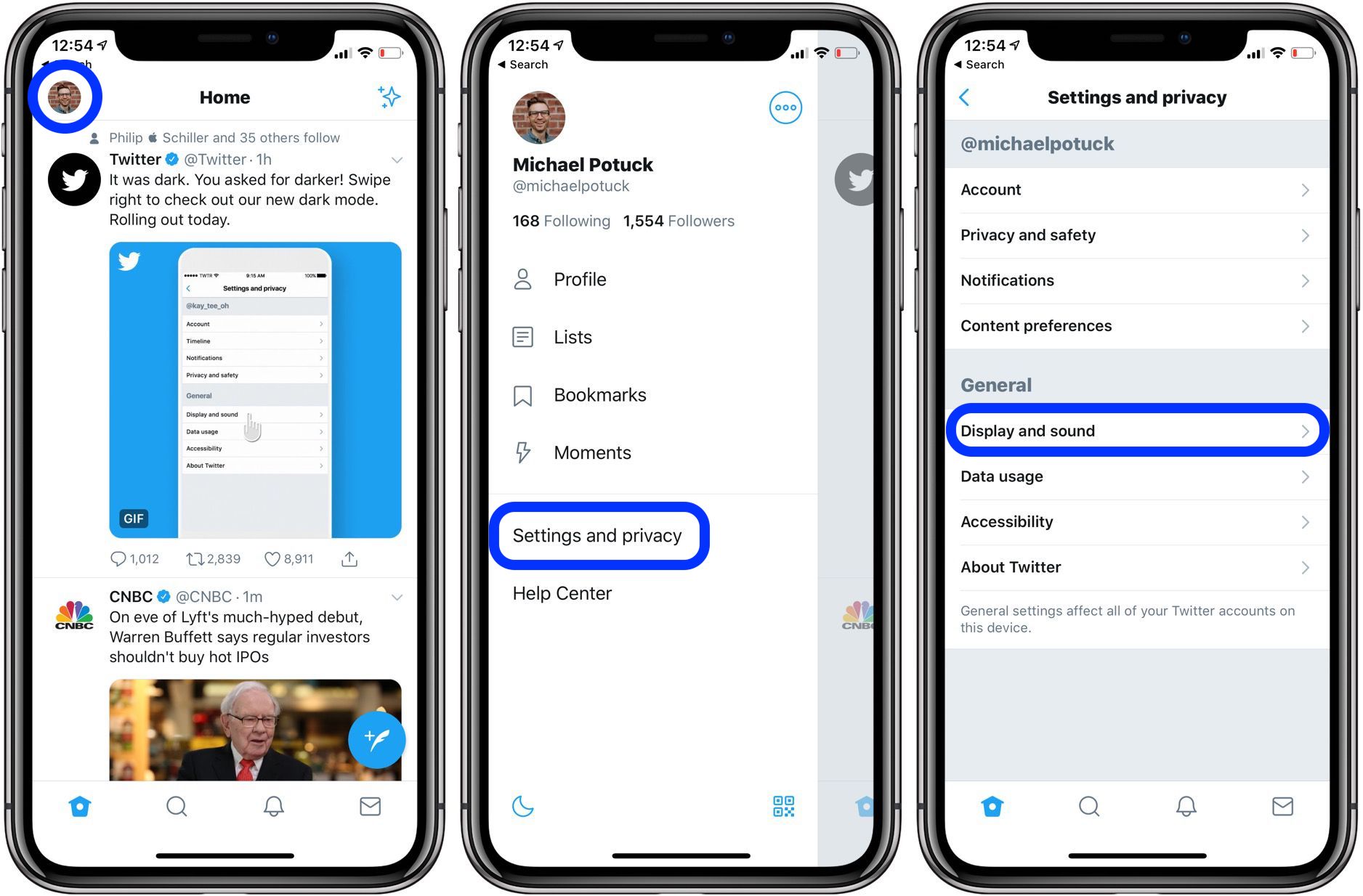 How to use Twitter's automatic and black dark modes on iPhone 9to5Mac