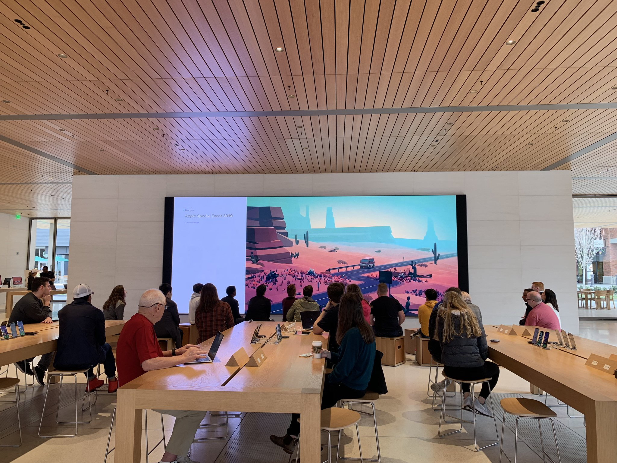 ‘It’s show time’ around the world Photos from Apple Store keynote