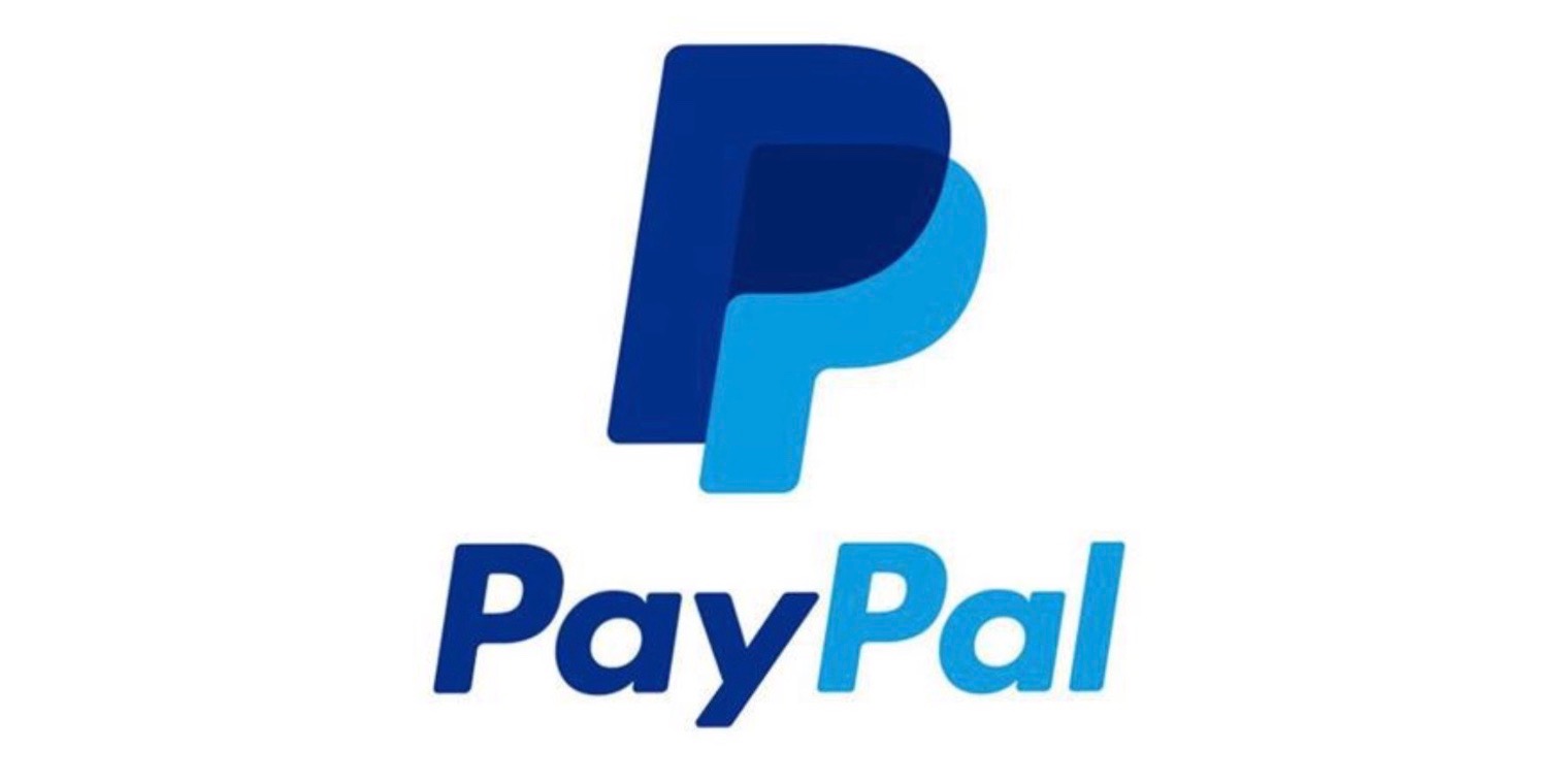 neon paypal logo