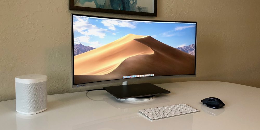 Review Samsung S 34 Inch Ultra Wide Monitor With Thunderbolt 3 Is A Tempting Choice For Macbook Users 9to5mac