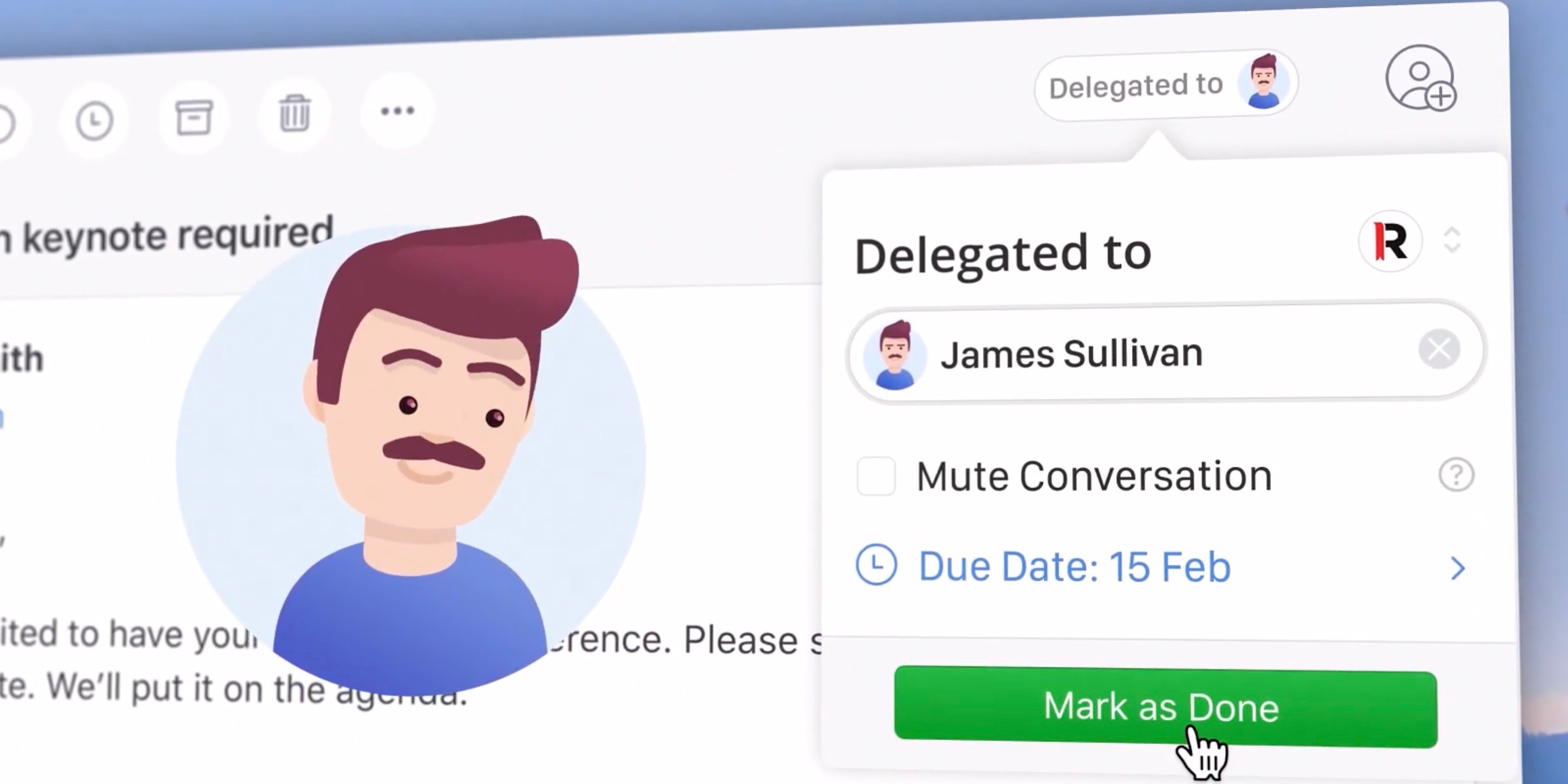 does spark for mac manage contacts