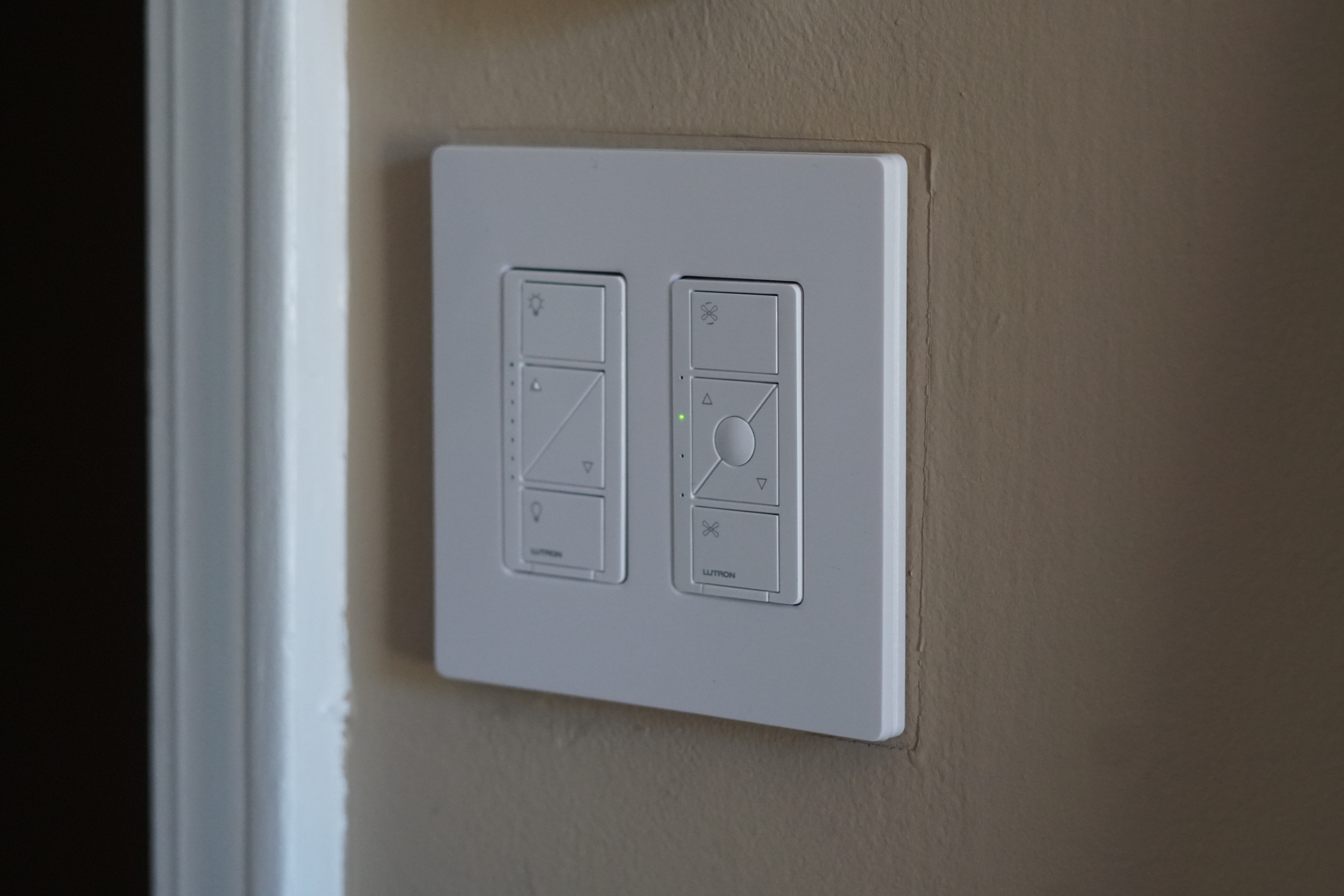 lutron fan control and dimmer