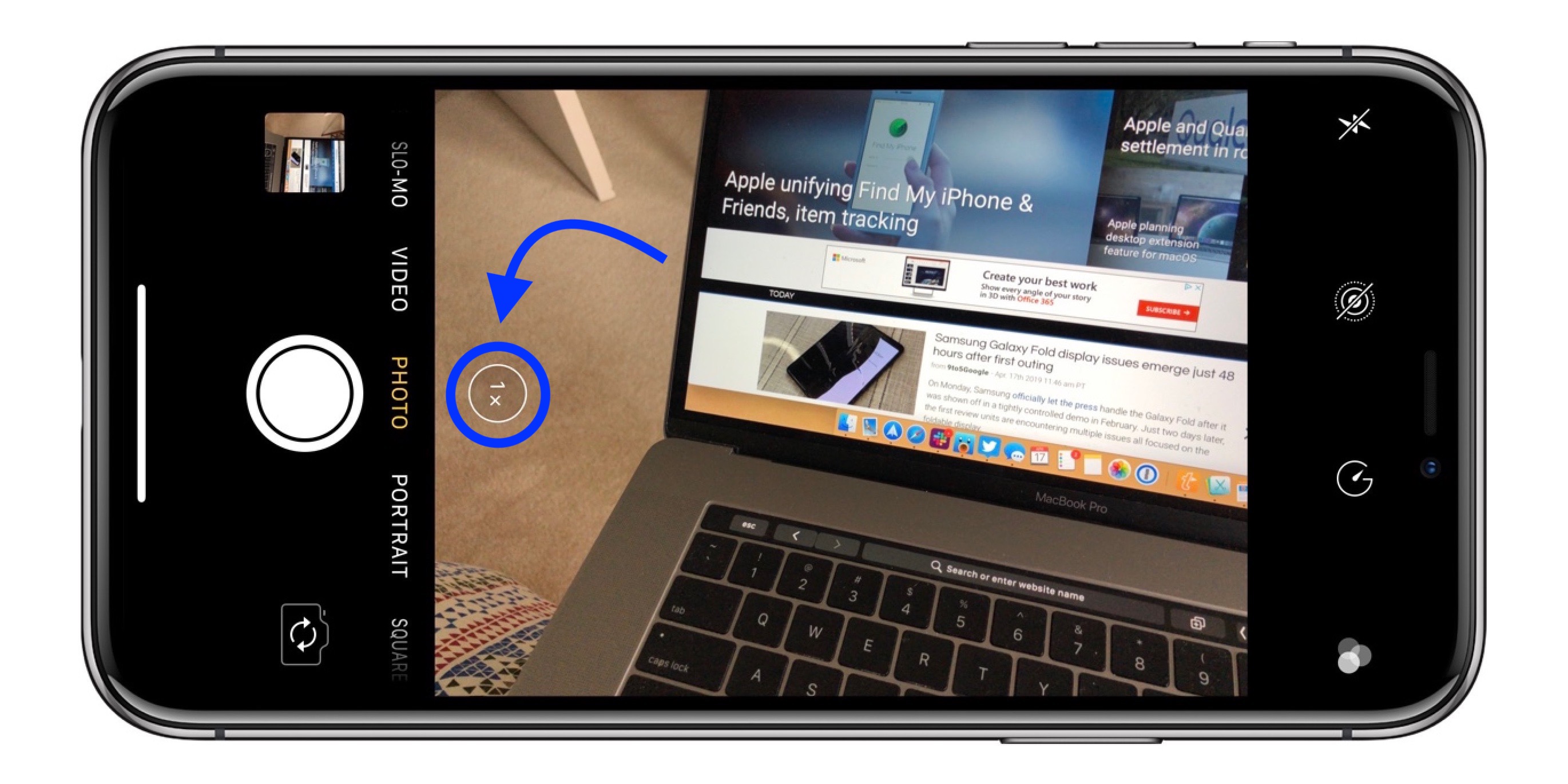 How to check iPhone photo orientation before taking a picture - 9to5Mac