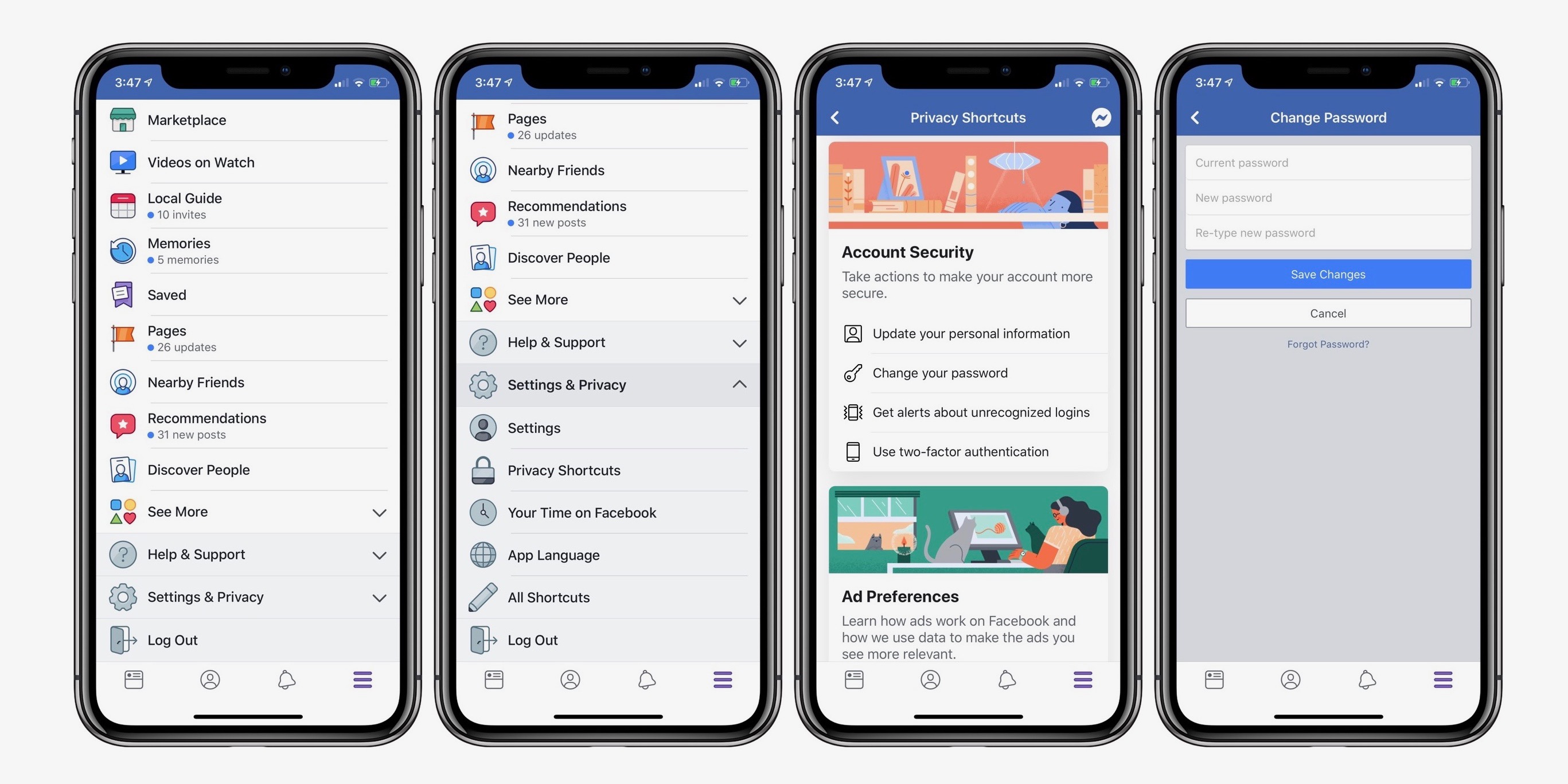 how to delete facebook page on iphone 2019