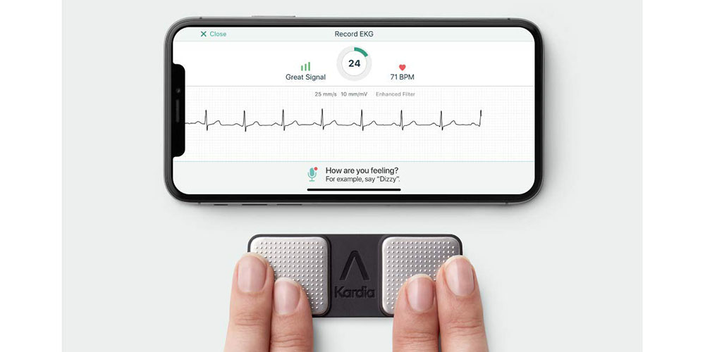 AliveCor monitor can detect three different heart conditions
