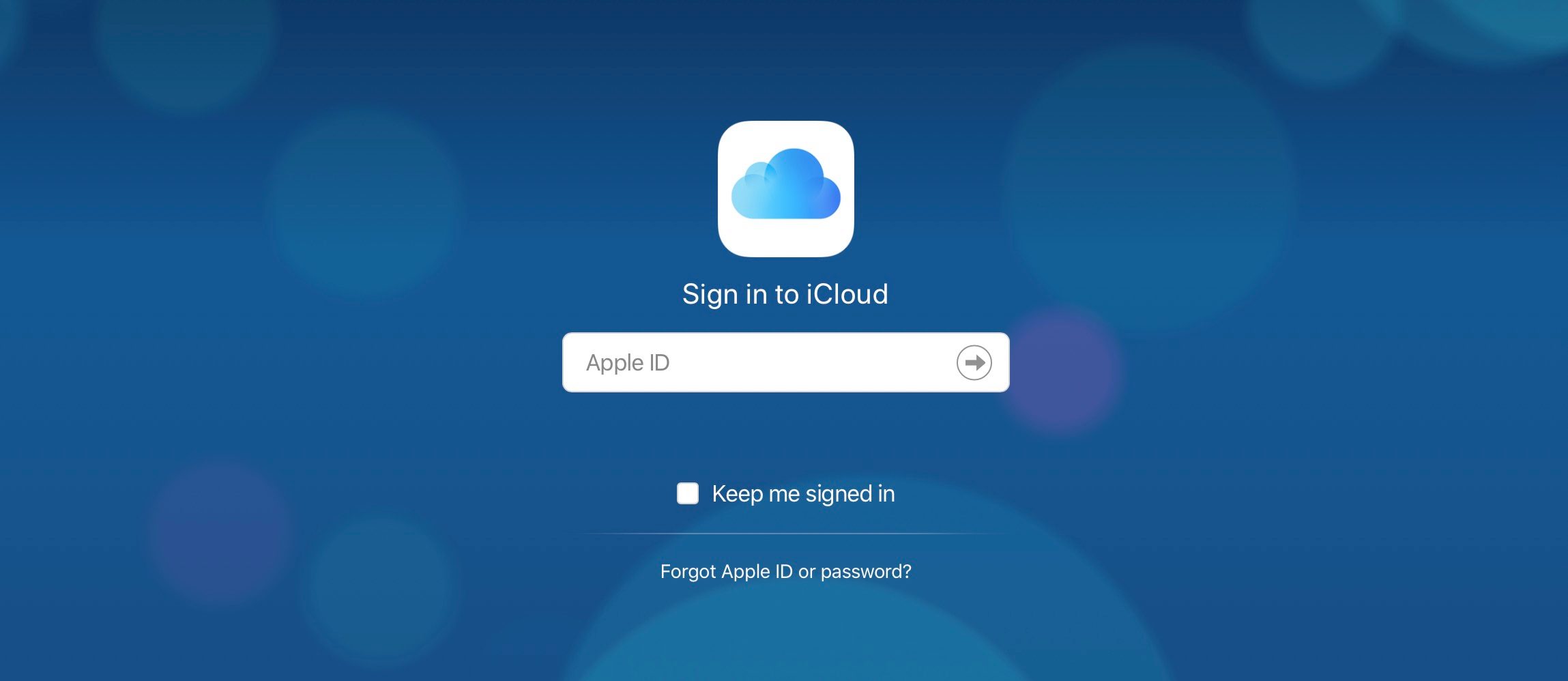 iCloud cloud-first