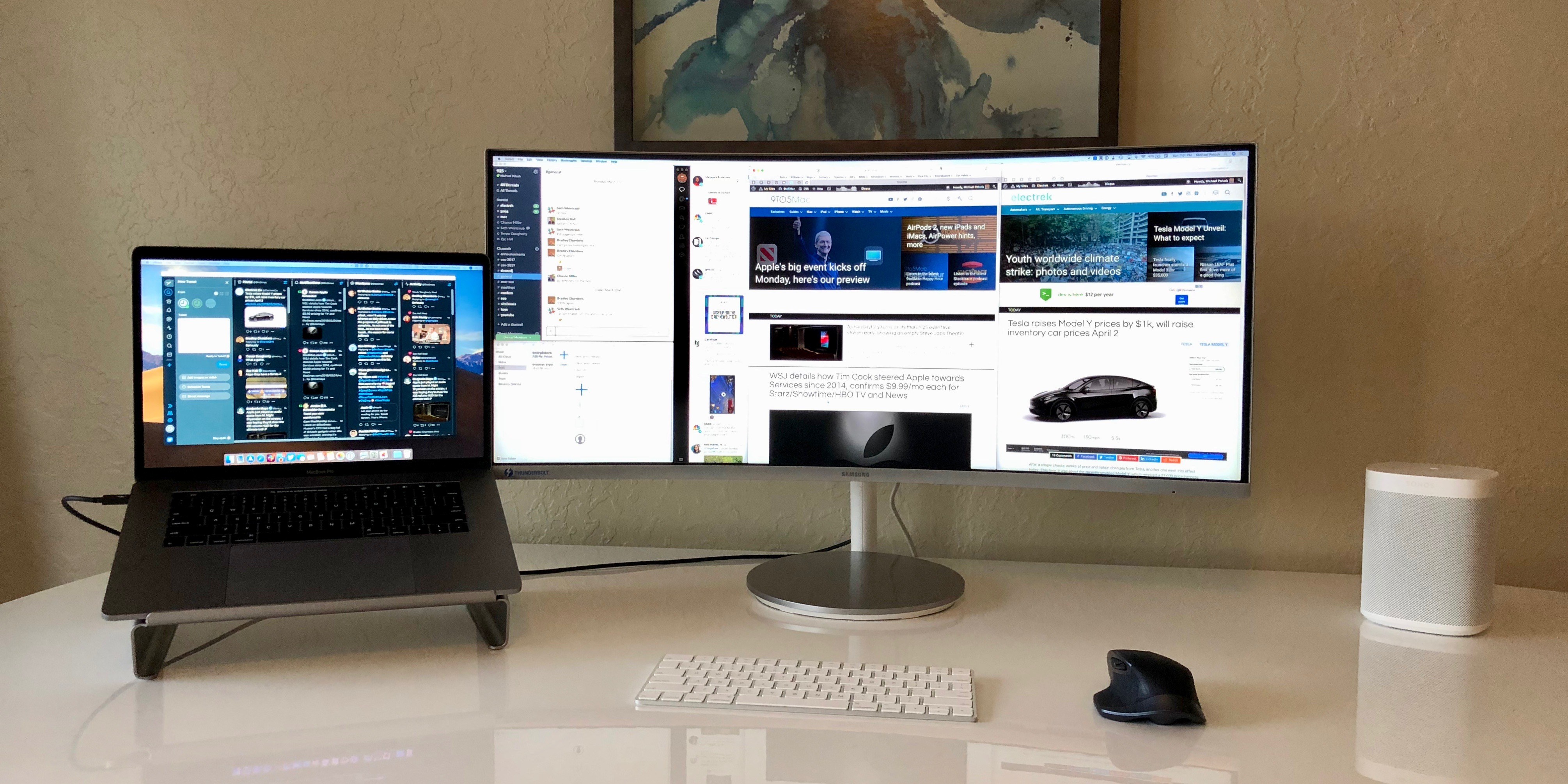 Review: Samsung's 34-inch ultra wide monitor with Thunderbolt 3 is a ...