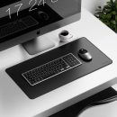 Aluminum wireless mouse and Deskmate desk pad