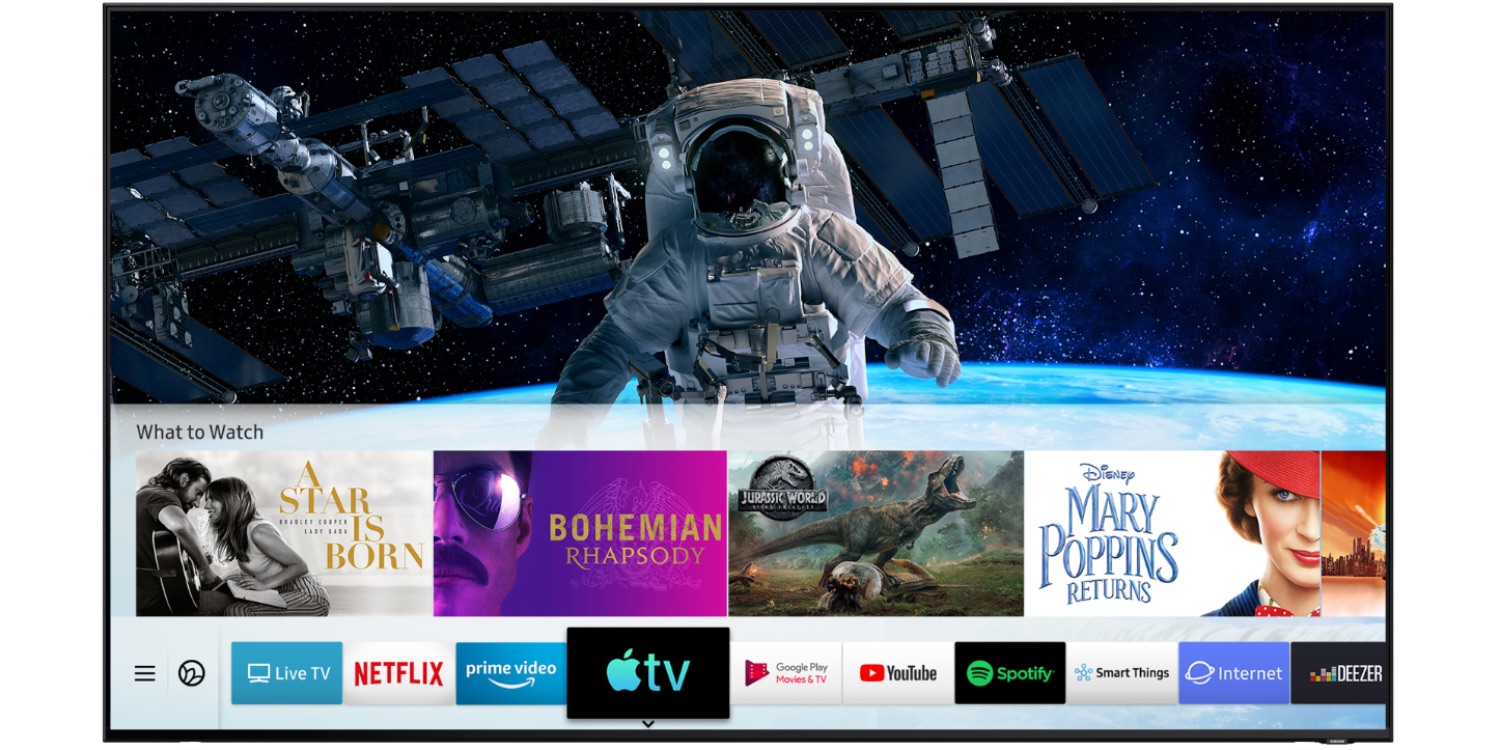 Apple TV app and AirPlay 2 debut on Samsung Smart TVs ...