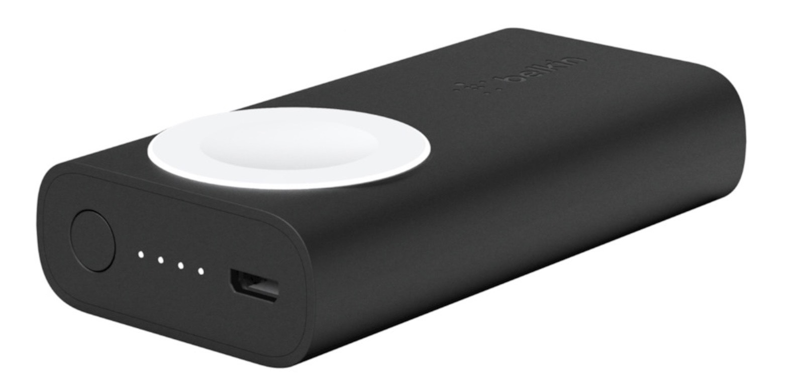 Belkin launches compact Apple Watch power bank, extends battery life up to  63 hours - 9to5Mac