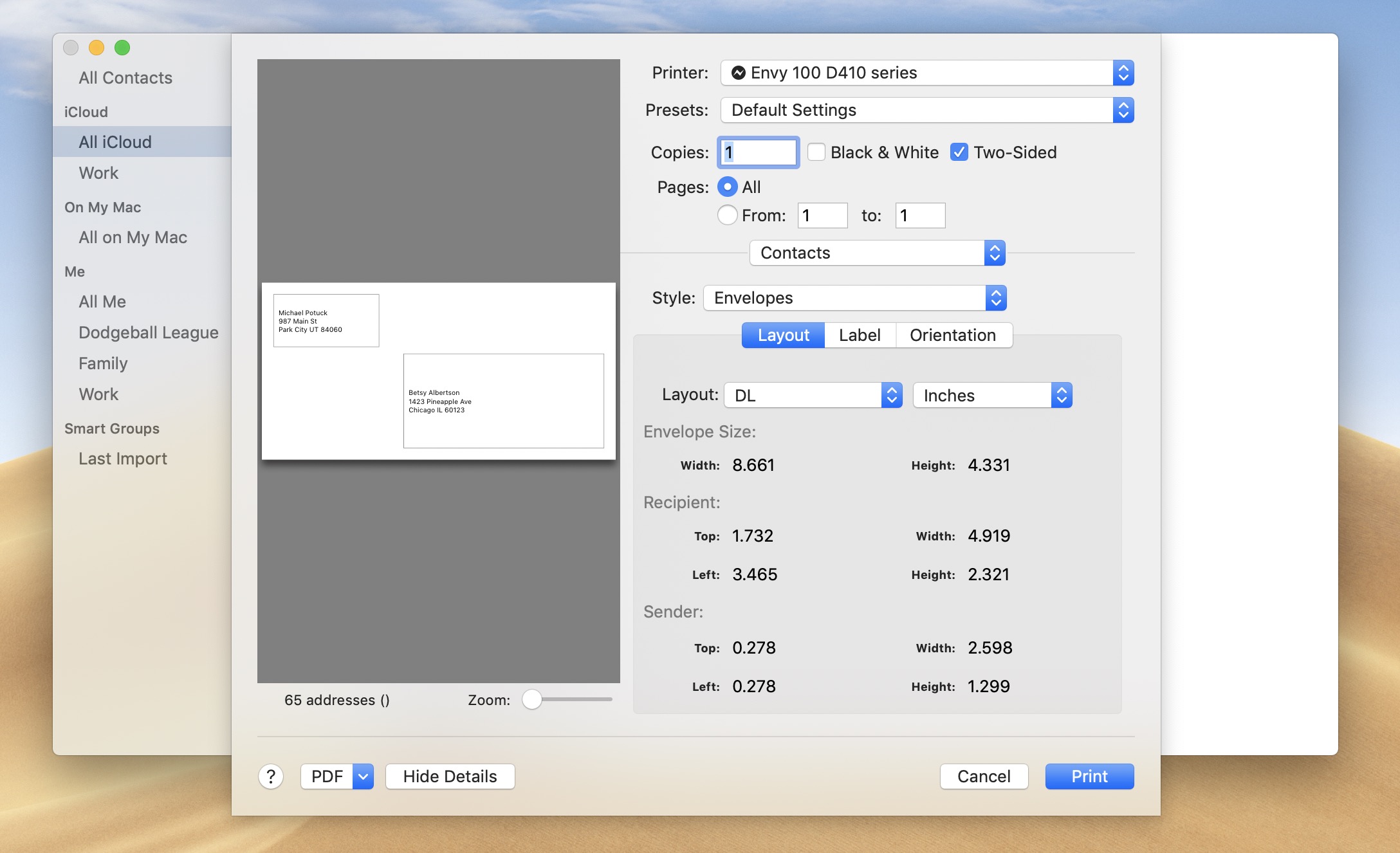 mailing labels on microsoft on mac