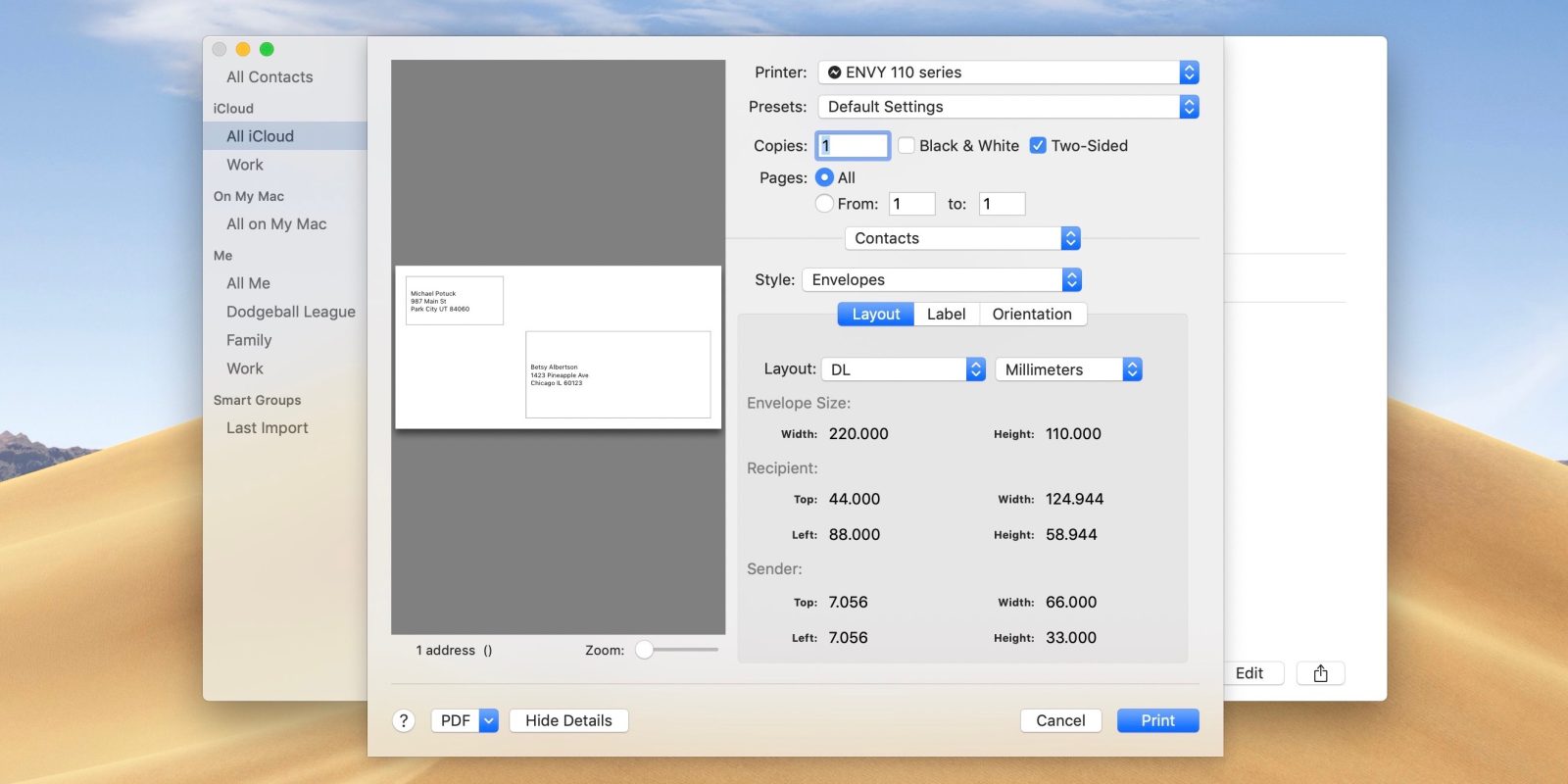 Envelope app for mac free