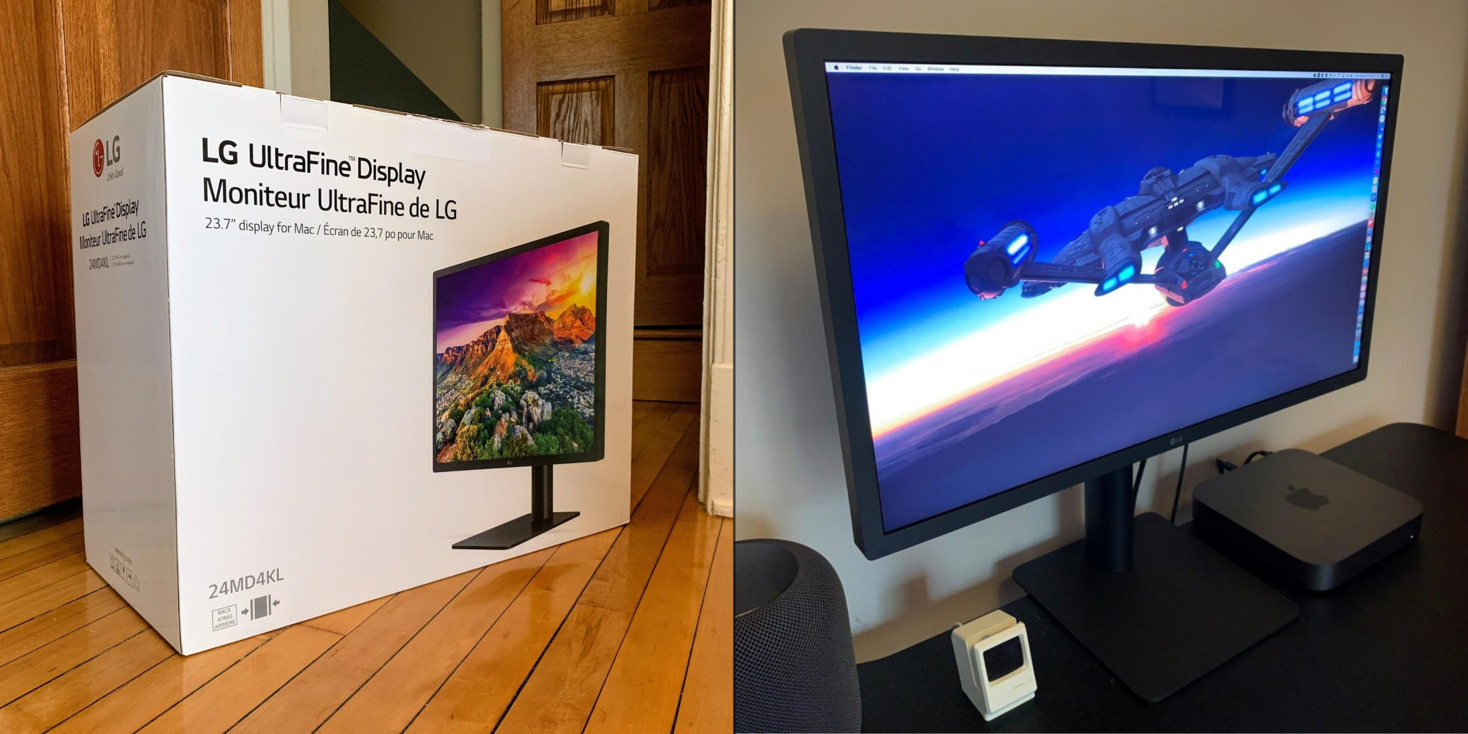 Apple Stores are quietly selling a 23.7-inch LG UltraFine display