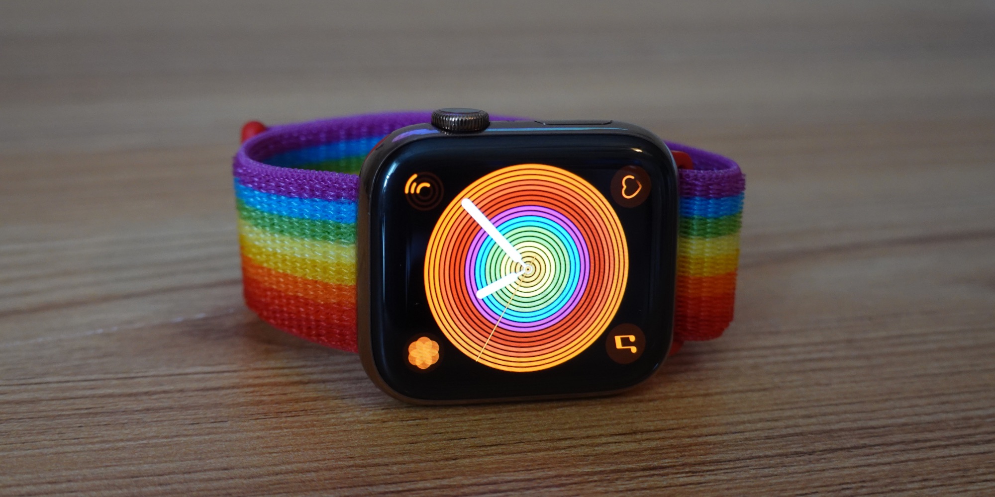 photo of Hands-on with the 2019 Pride Sport Loop and Apple Watch faces image