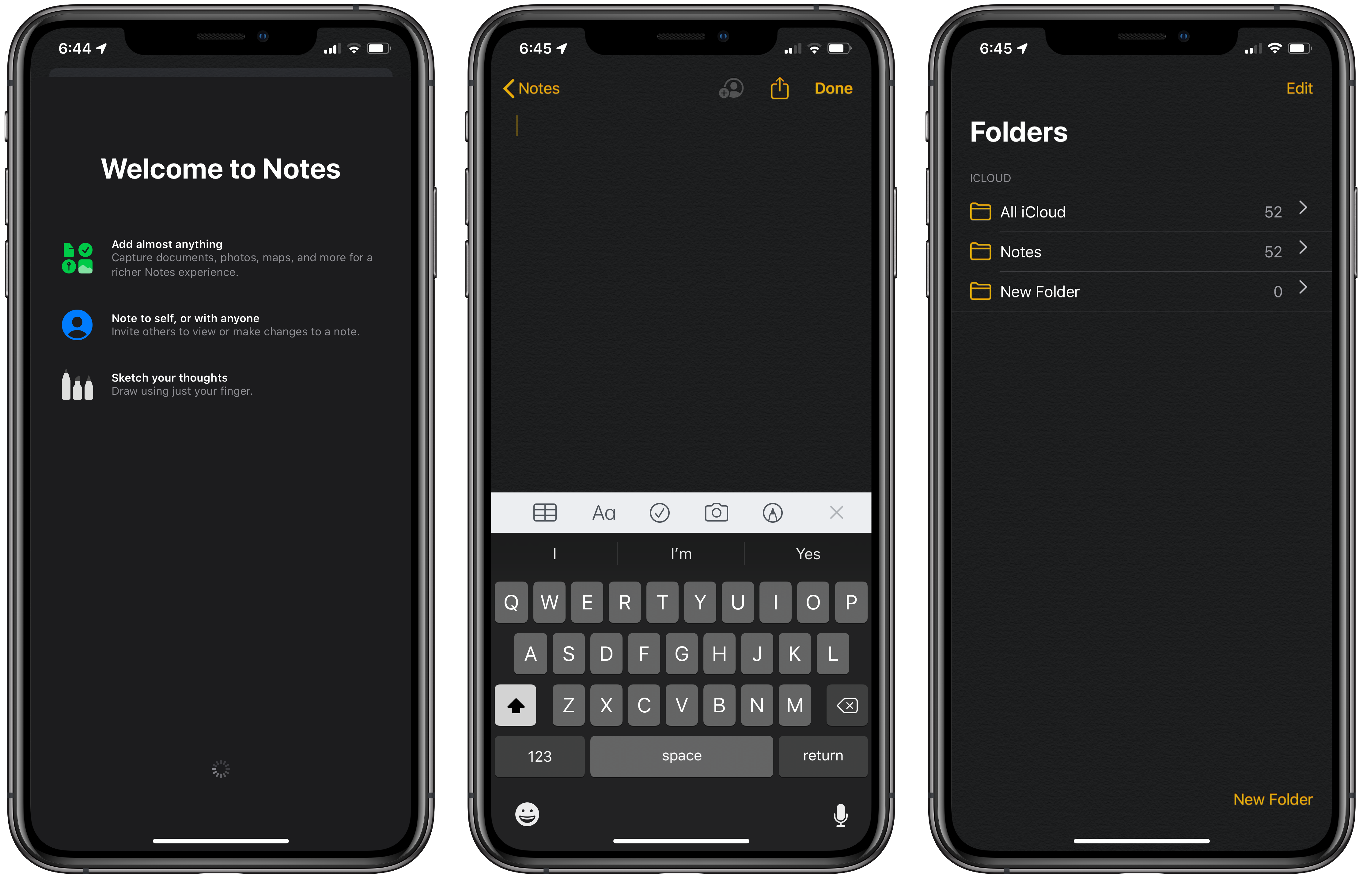 Dark Mode Keyboard IOS. Dark Mode IOS Numeric Keyboard.