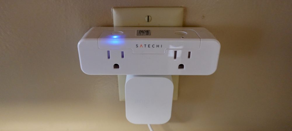 Dual Smart Outlet - Works with Apple HomeKit - Satechi