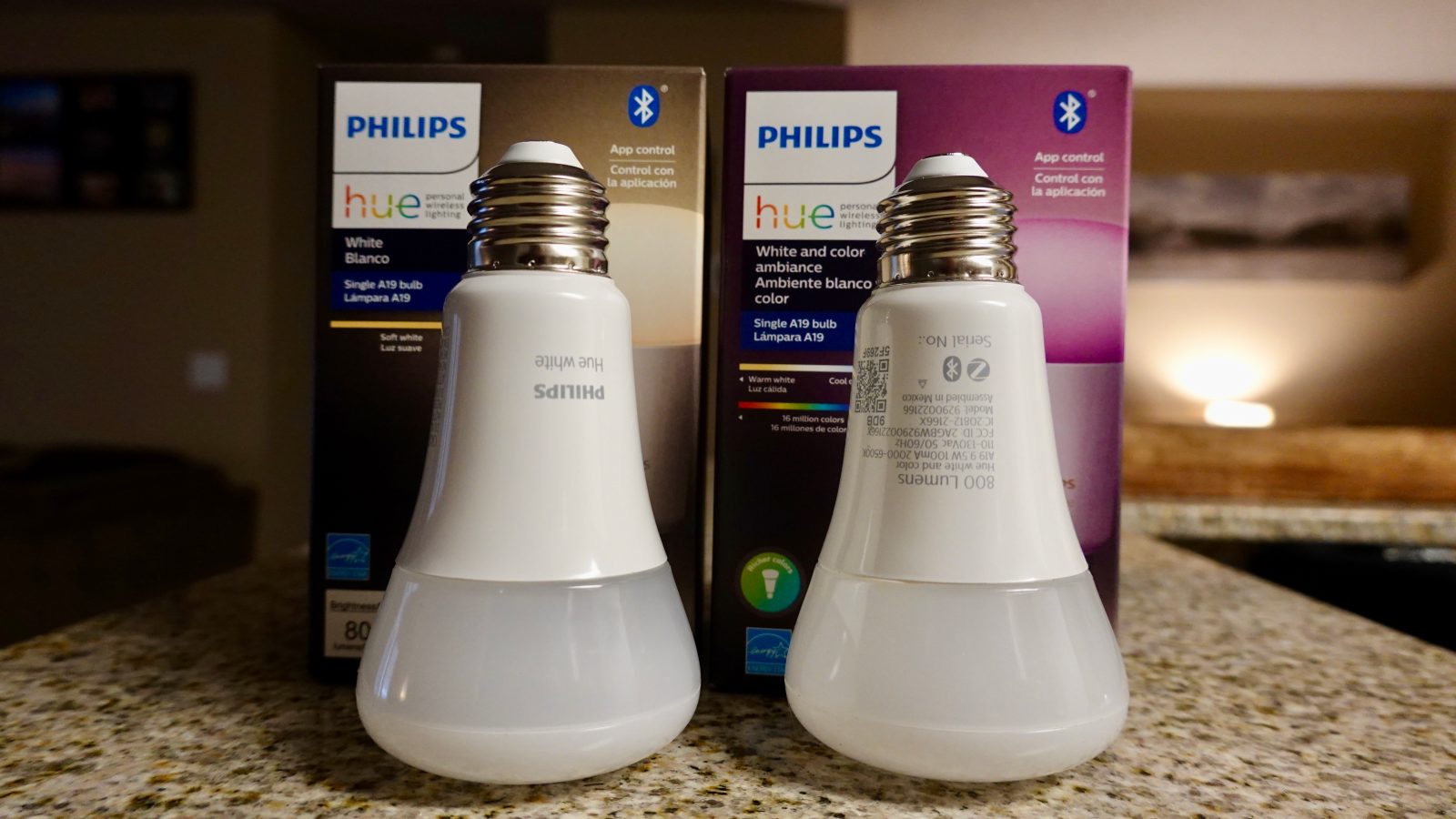 Philips Hue Bluetooth bulbs