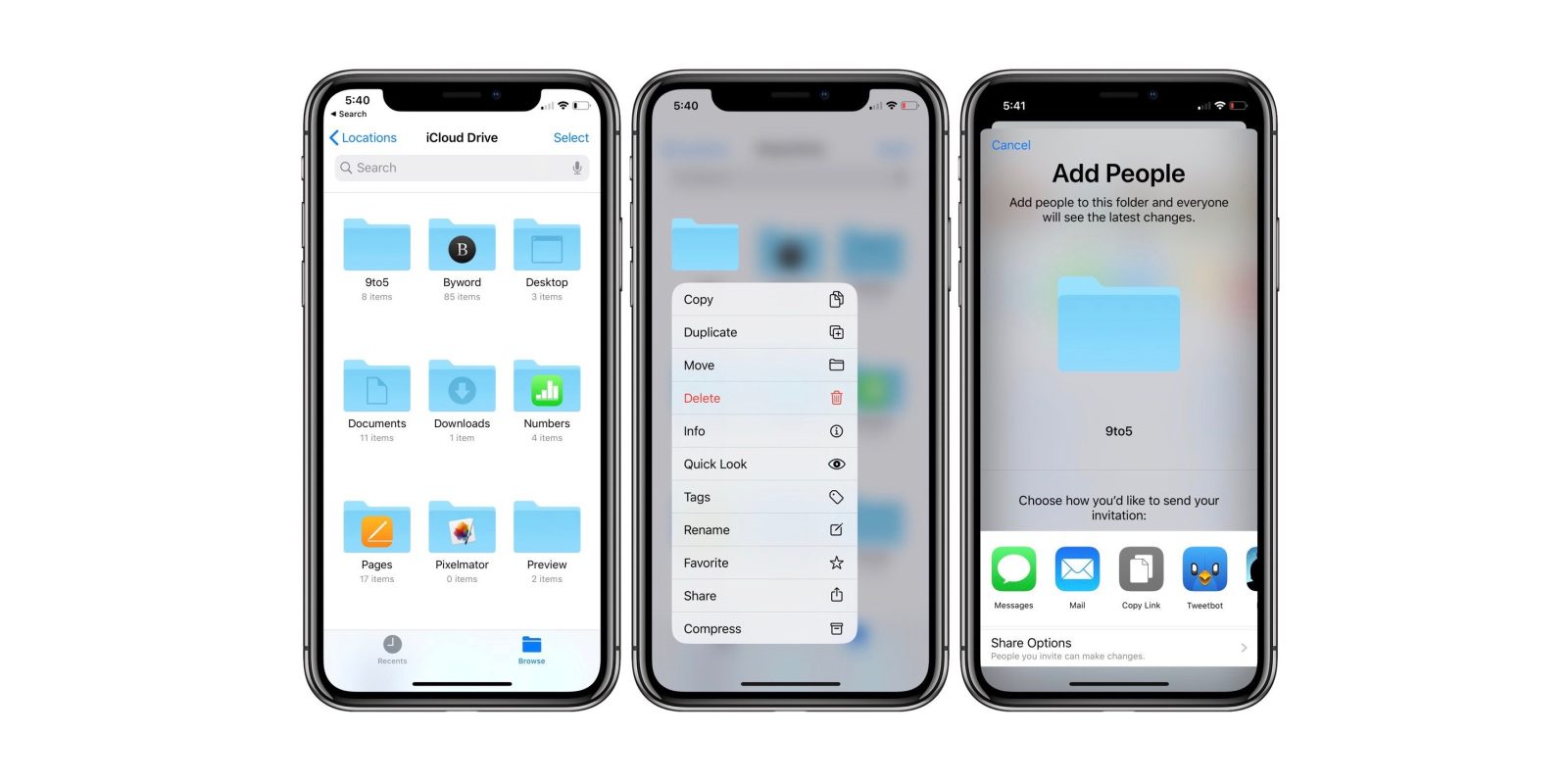 photo of iOS 13: How to share iCloud Drive folders from iPhone and iPad image