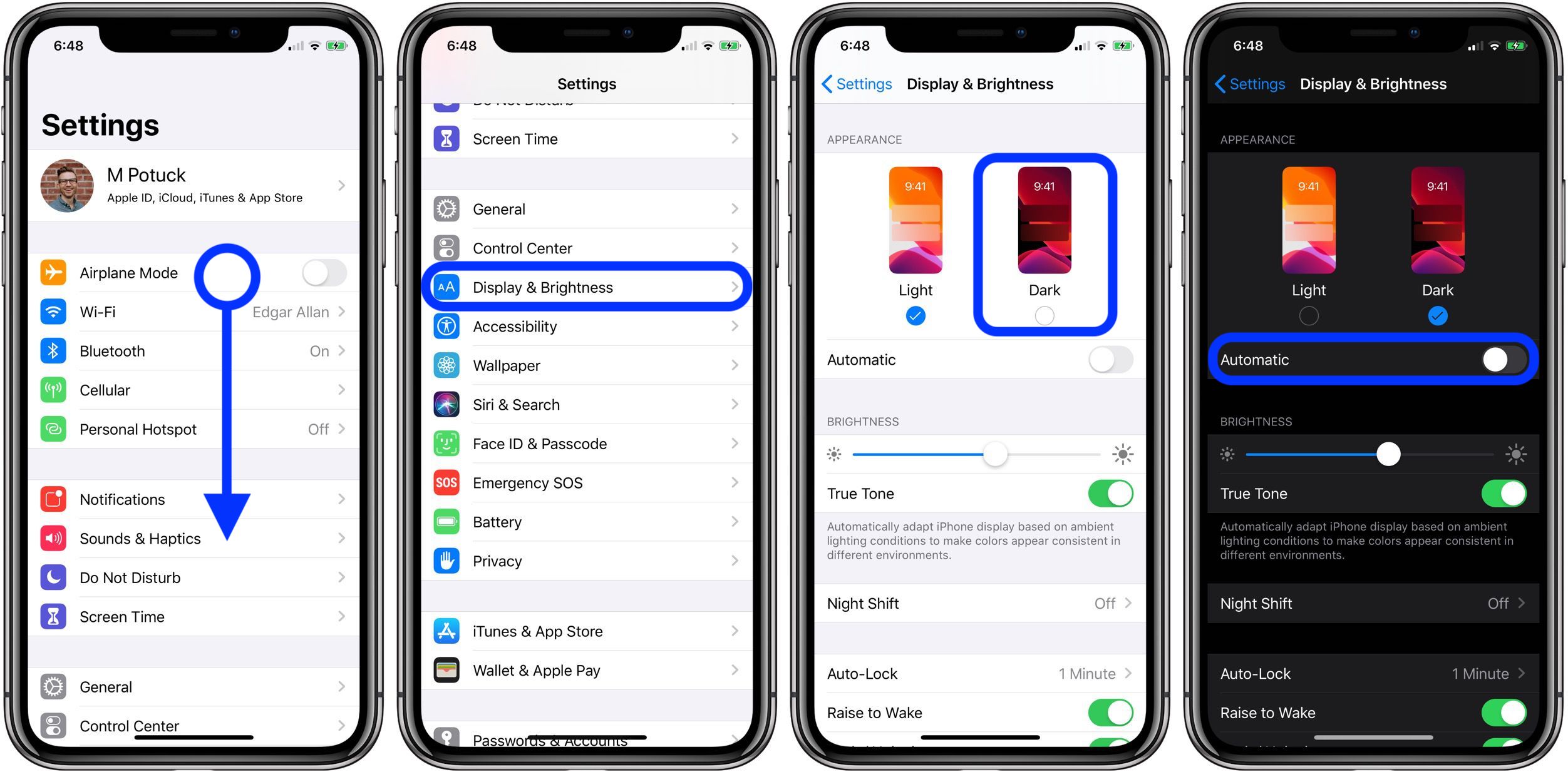 How to Use Night Mode on iPhone: Dark Mode in iOS