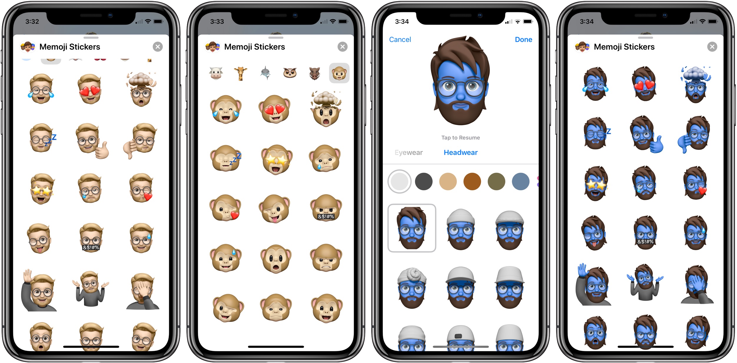 get more memoji stickers