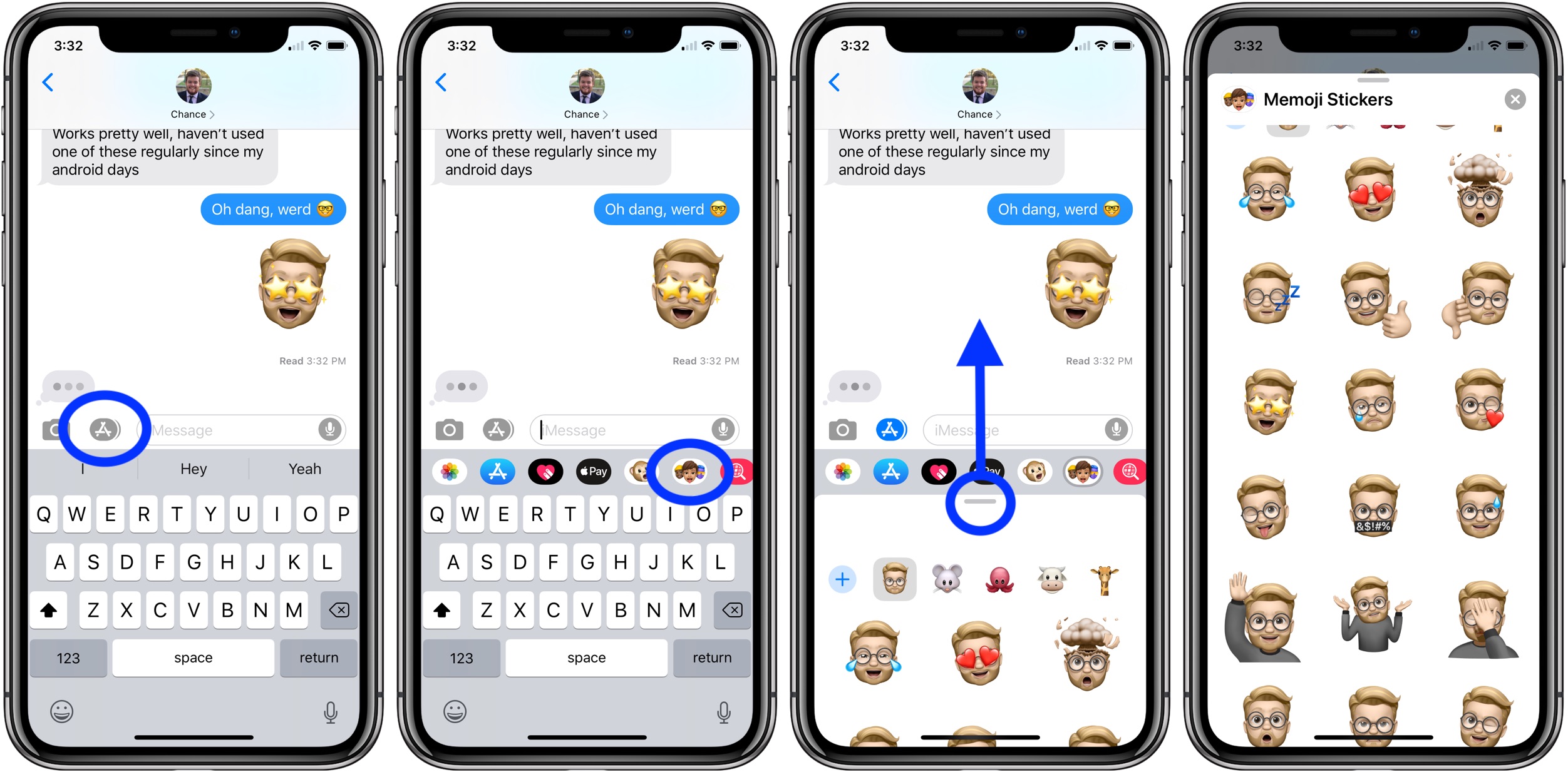 How To Use Memoij Stickers On Iphone In Ios 13 9to5mac