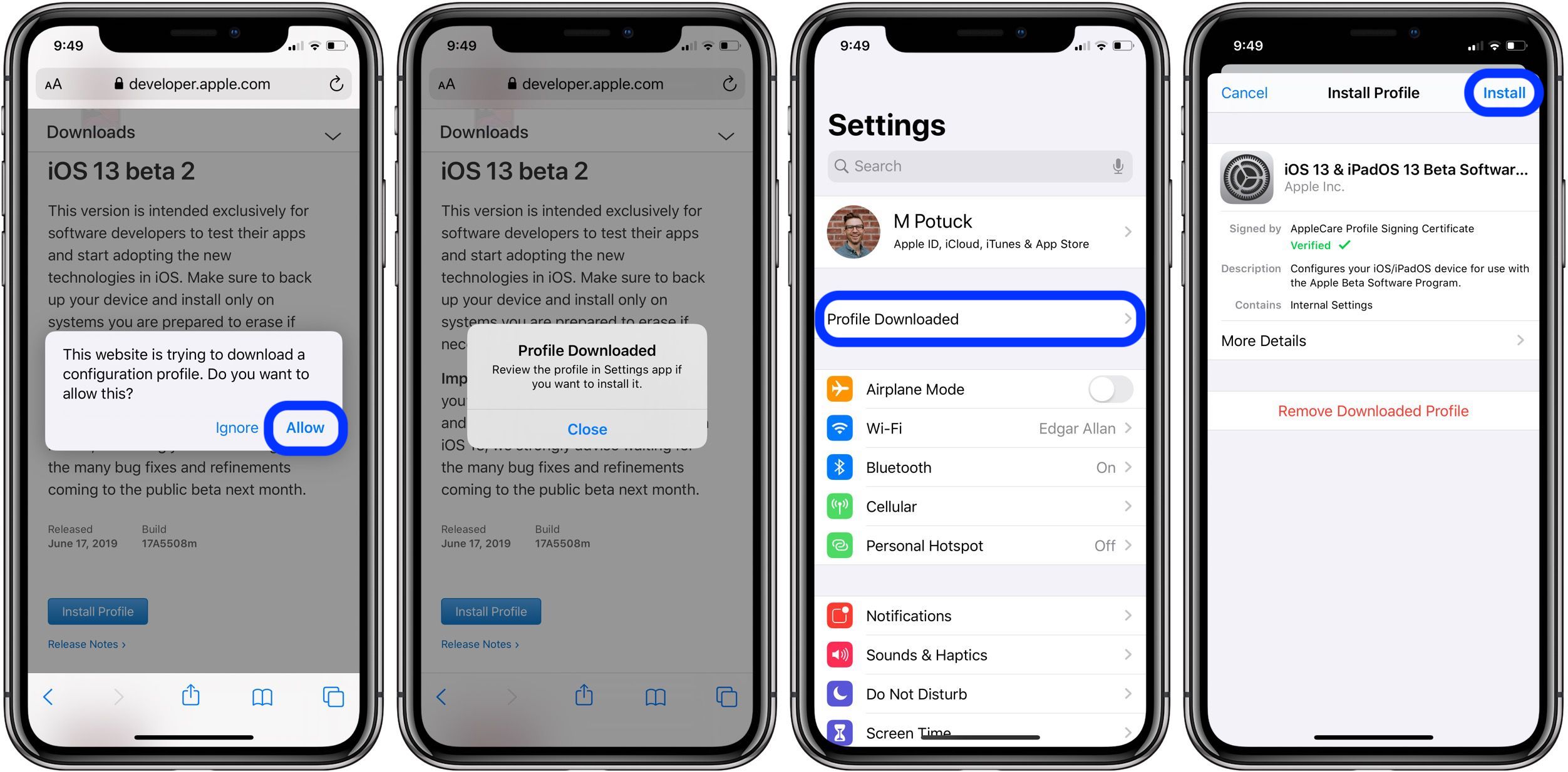 How To Update Iphone And Ipad To Ios 13 Developer Beta 2 9to5mac