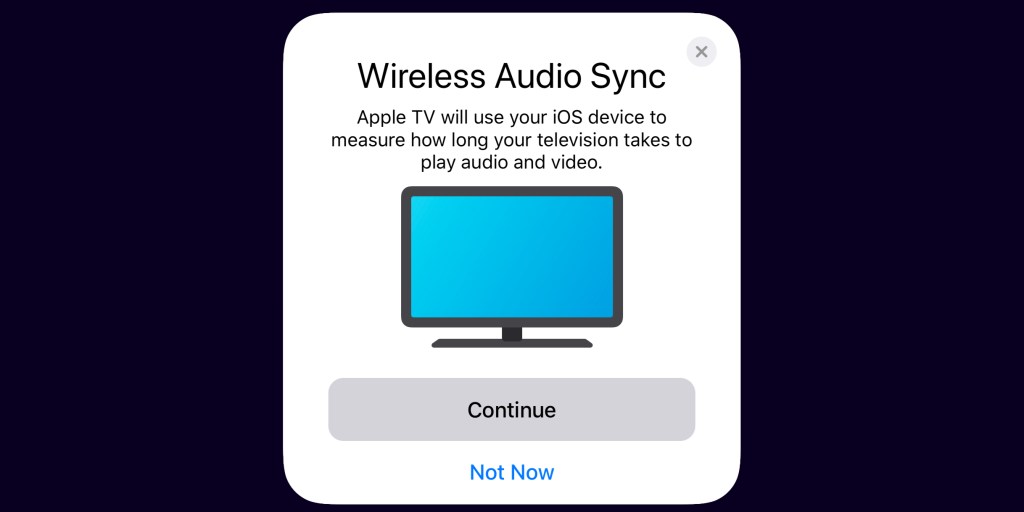 photo of iOS 13 uses your iPhone microphone to fix Apple TV audio sync issues image