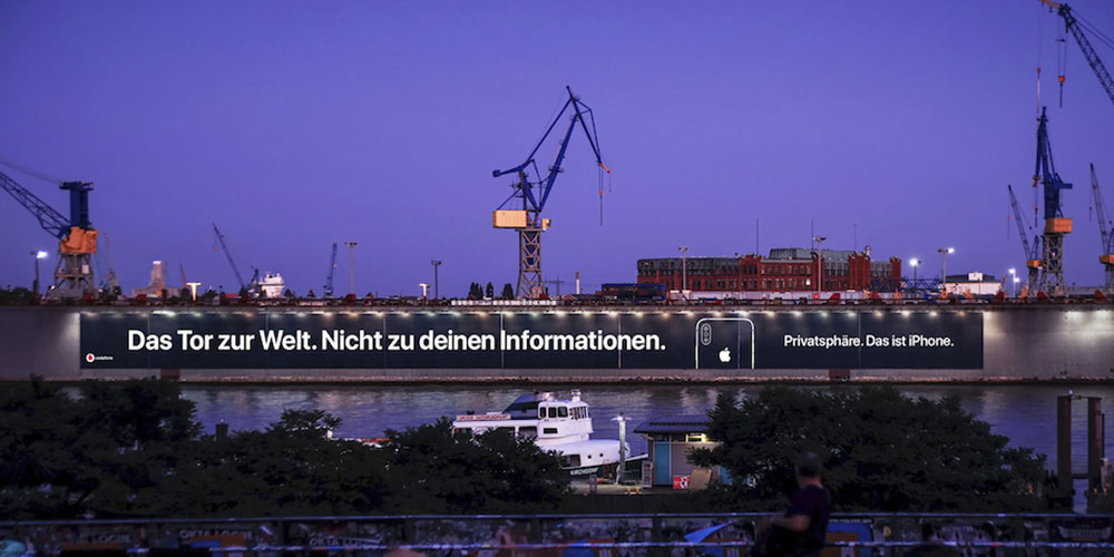Apple's latest privacy-focused billboard