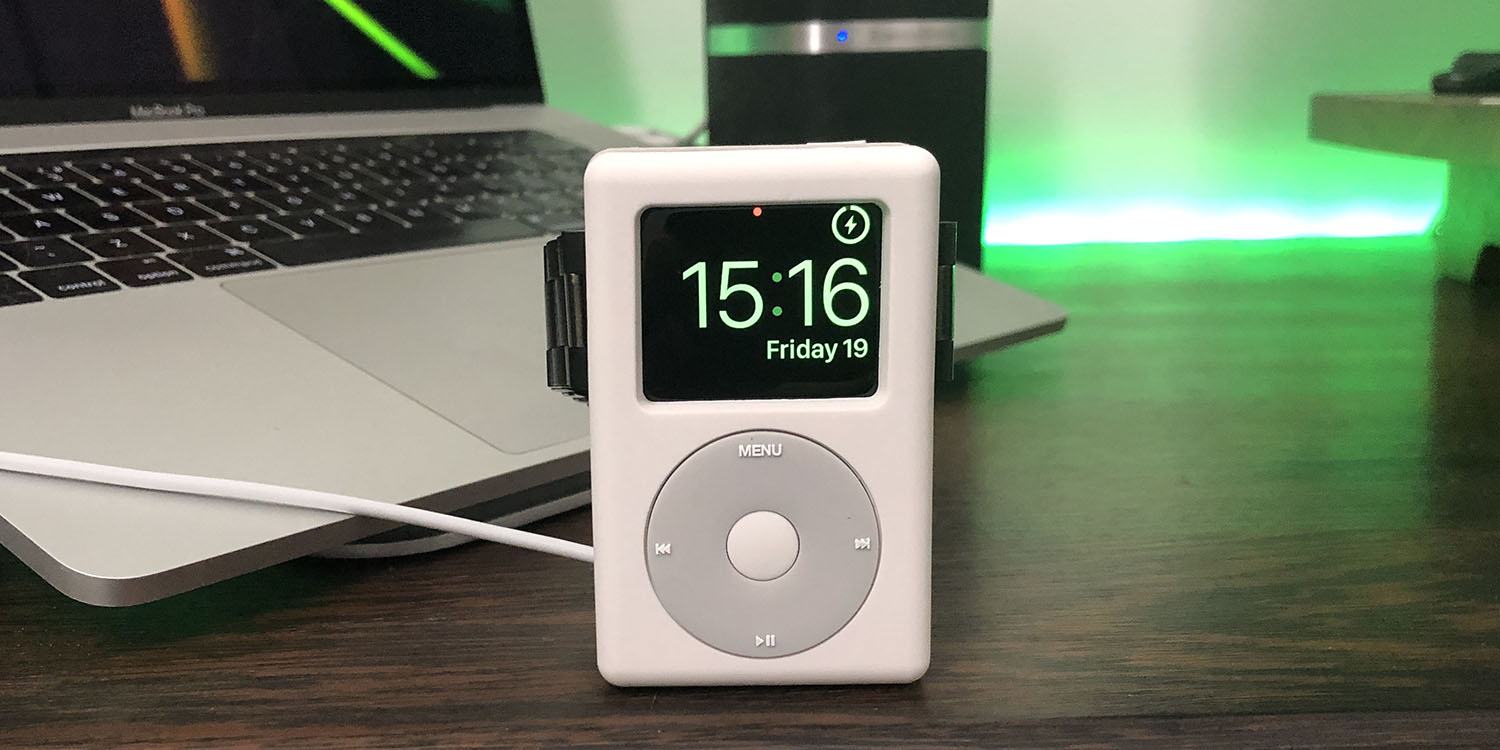 photo of Quick Look: Elago W6, the cute Apple Watch stand that thinks it’s an iPod image