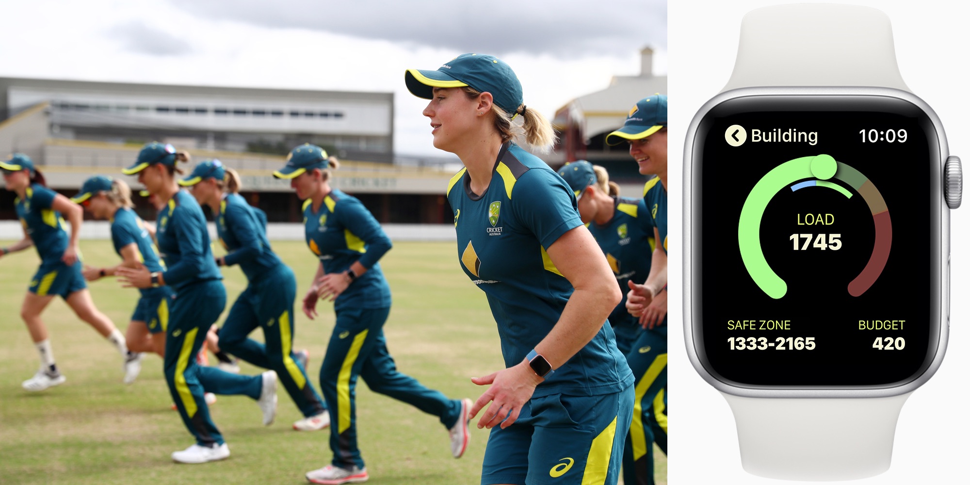 Apple Watch helping Australia's Women's 