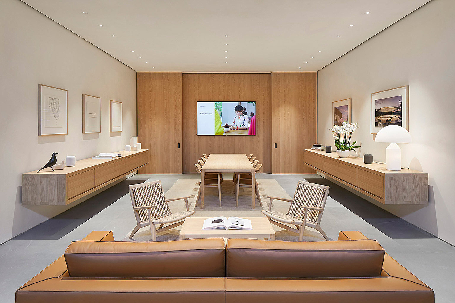 Cataloging The Modern Furnishings Of Apple Store Boardrooms