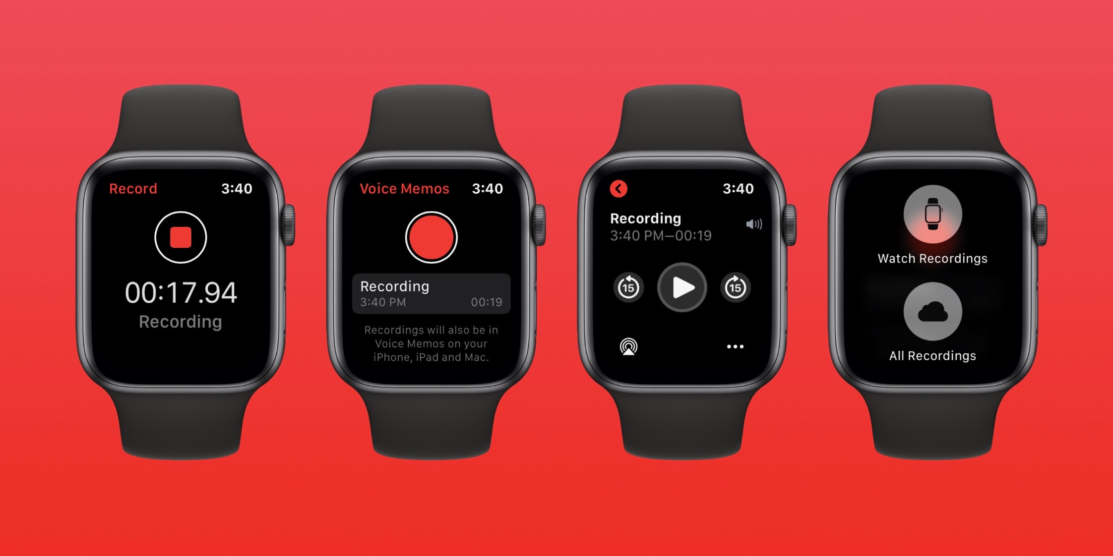 watchOS 6: How to record Voice Memos on Apple Watch - 9to5Mac
