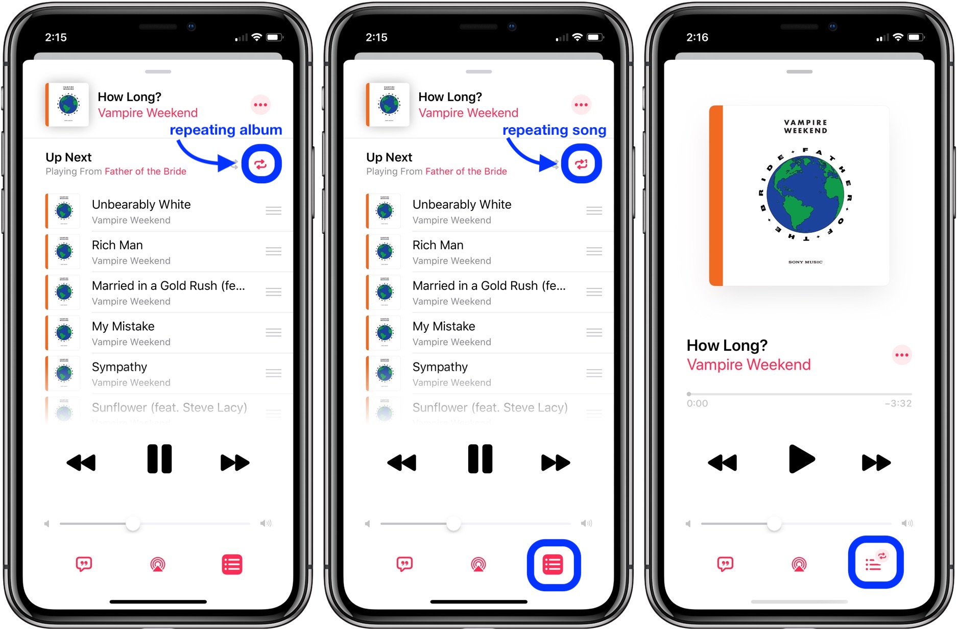 How To Repeat Song Or Album On Ios 13 9to5mac