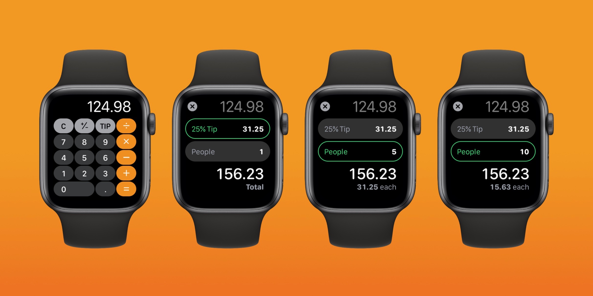 Consume go to work Announcement watchOS 6: How to split bills and calculate tips on Apple Watch - 9to5Mac