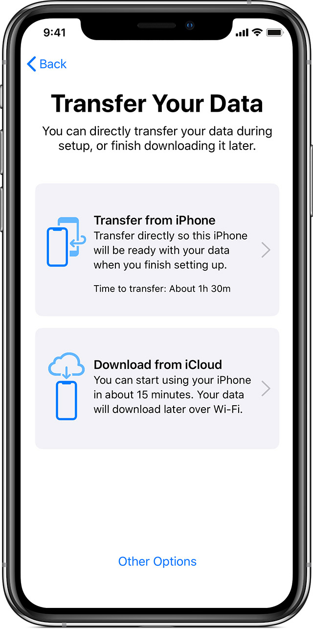 how to backup iphone to icloud ios 13.3