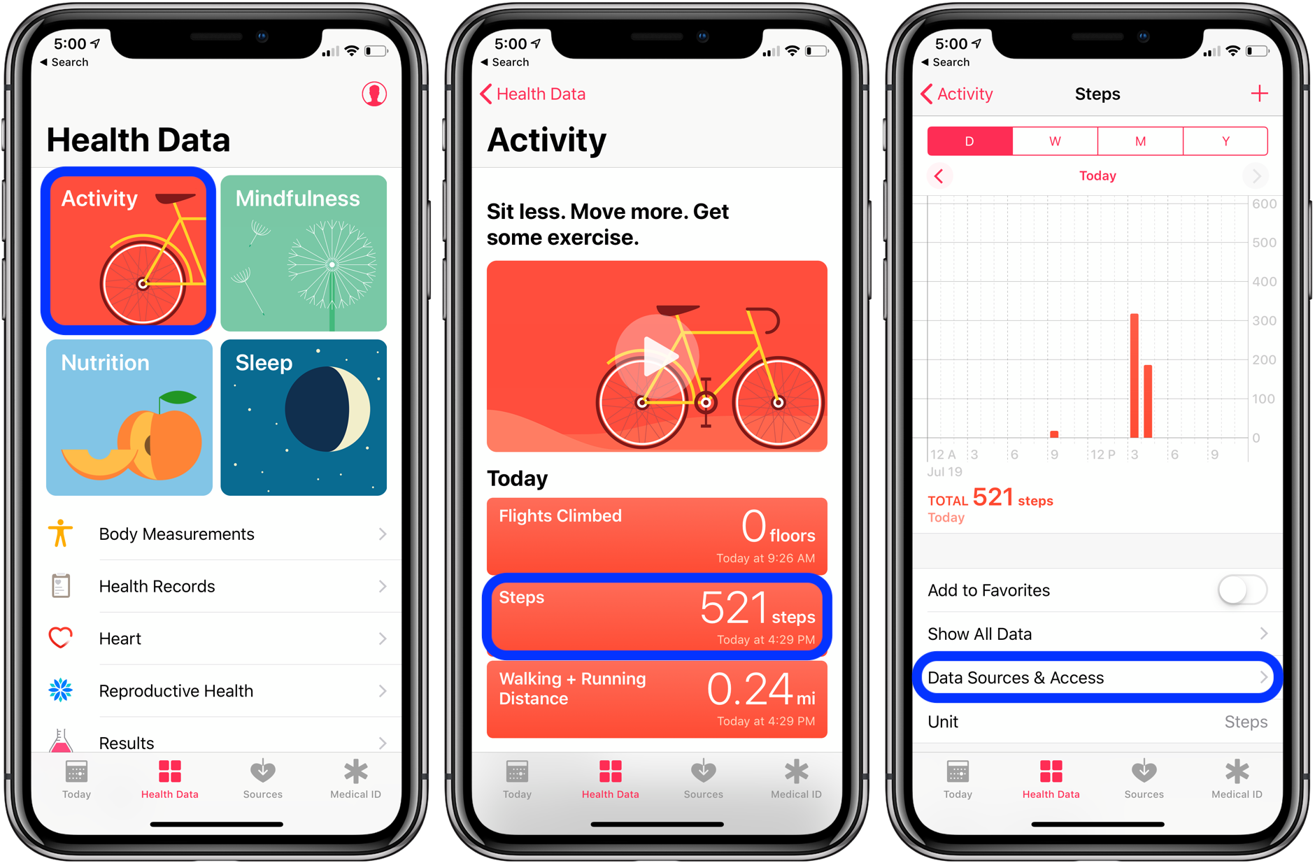 Manage Health data on your iPhone, iPad, or Apple Watch - Apple Support